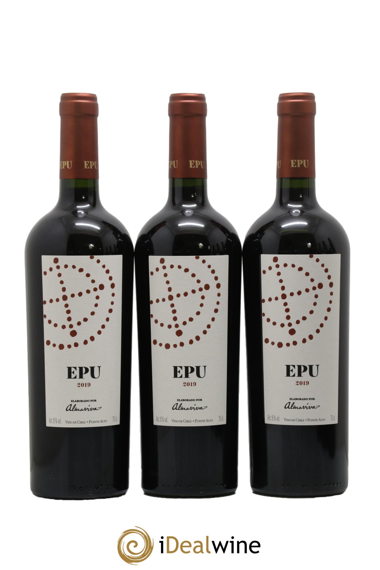 Maipo Valley Almaviva Epu Baron P. de Rothschild Concha y Toro 2019 - Lotto di 6 bottiglie - 2