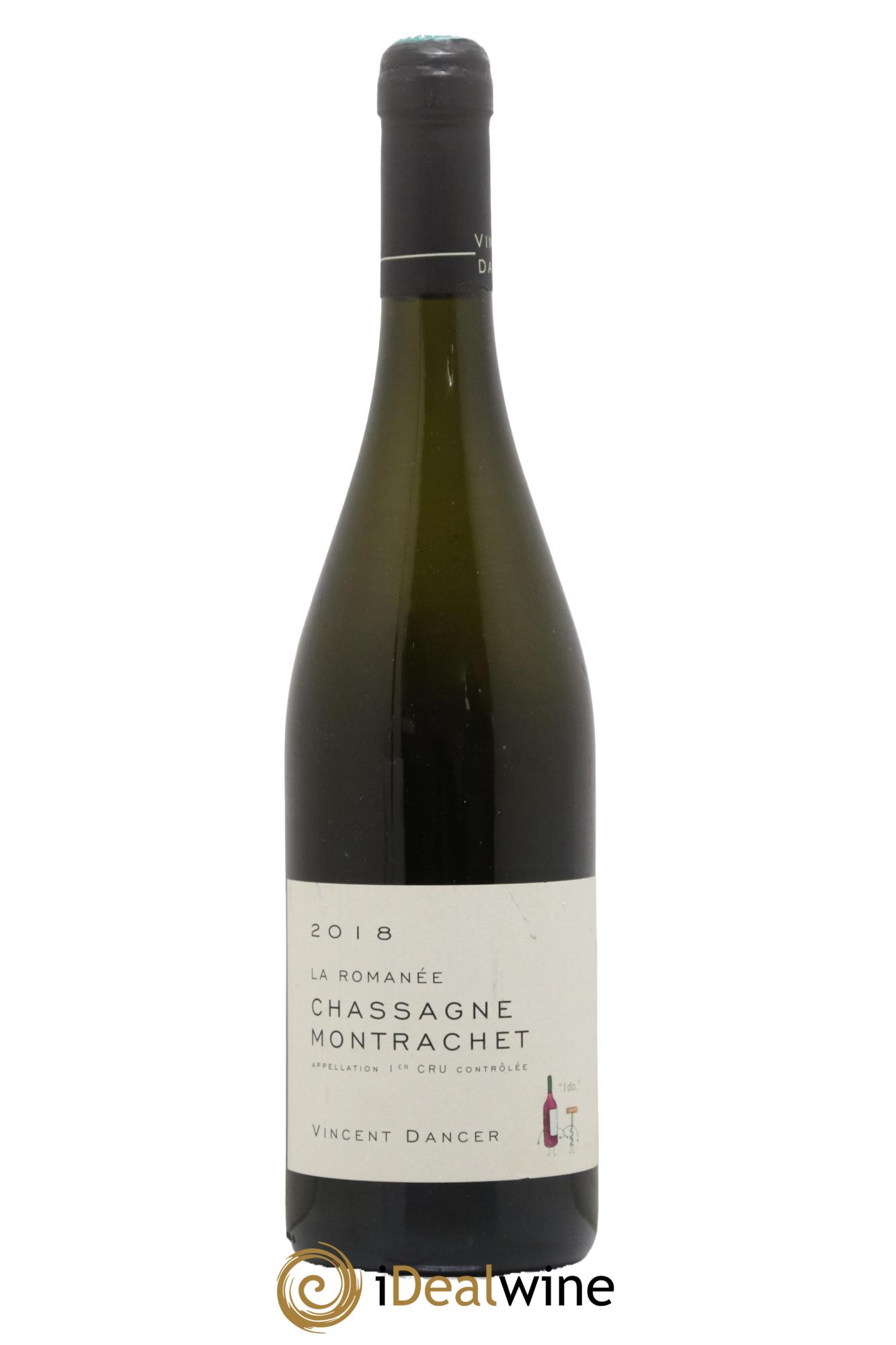 Chassagne-Montrachet 1er Cru La Romanée Vincent Dancer 2018 - Lotto di 1 bottiglia - 0