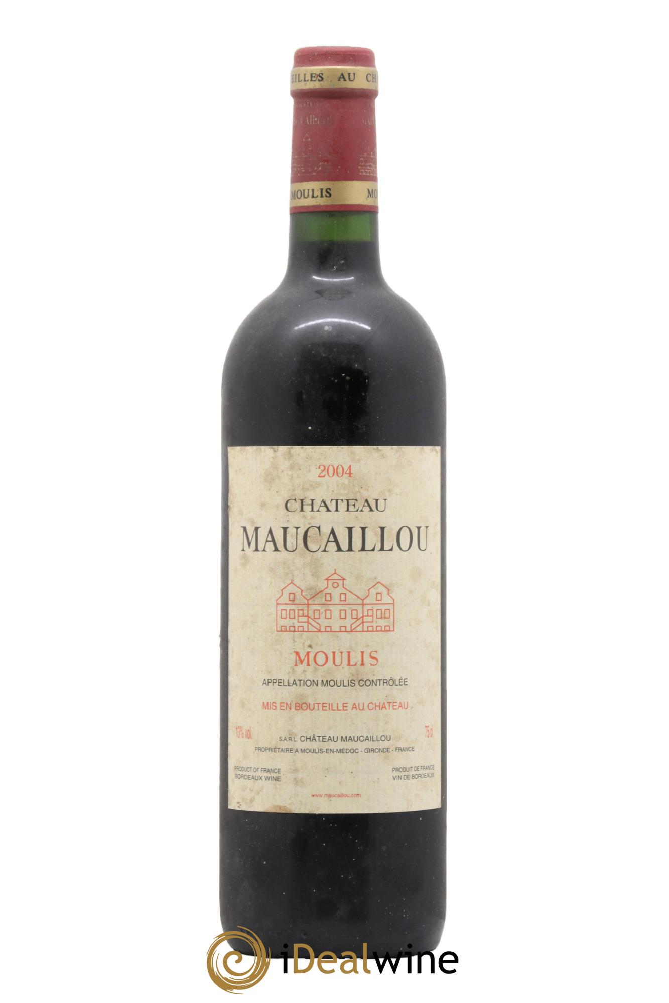 Château Maucaillou 2004 - Lotto di 1 bottiglia - 0