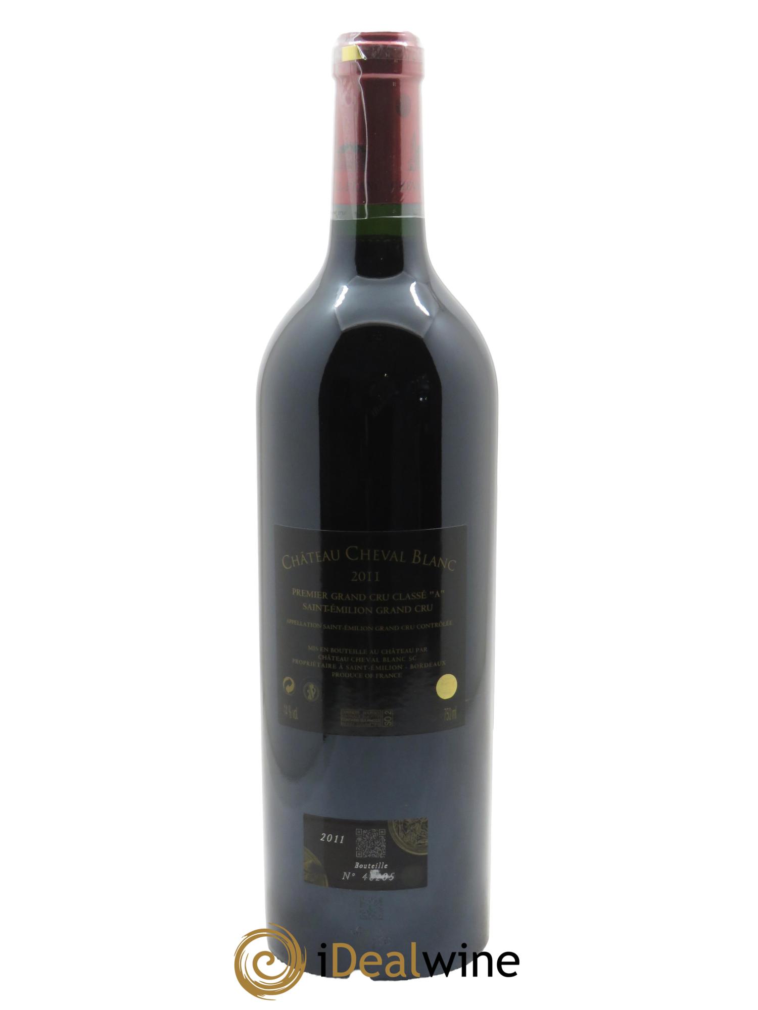 Château Cheval Blanc 1er Grand Cru Classé A  2011 - Posten von 1 Flasche - 1