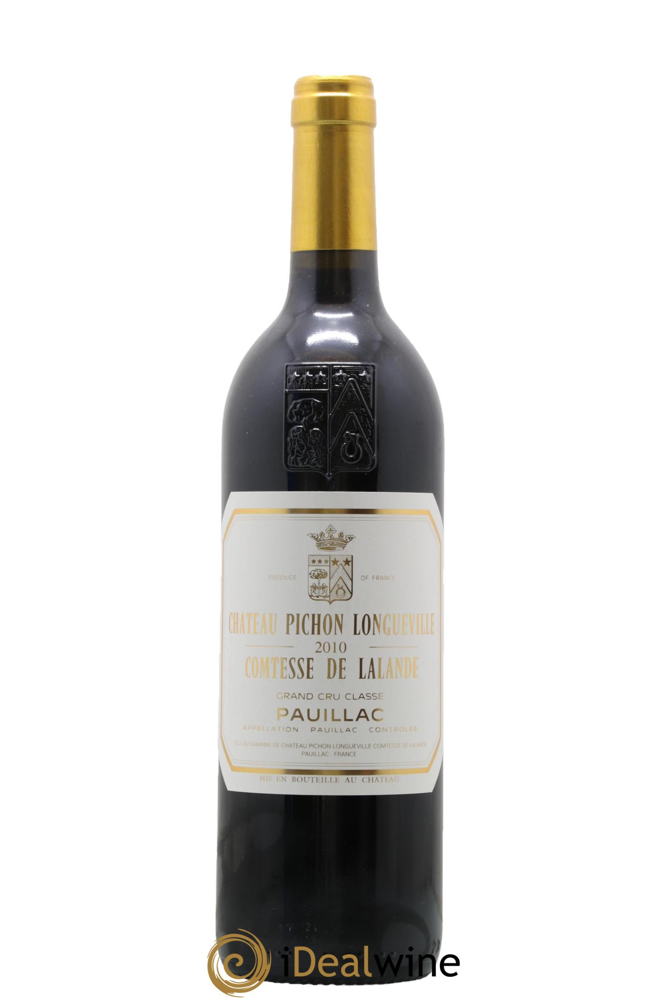 Château Pichon Longueville Comtesse de Lalande 2ème Grand Cru Classé 2010 - Lot de 1 bouteille - 0