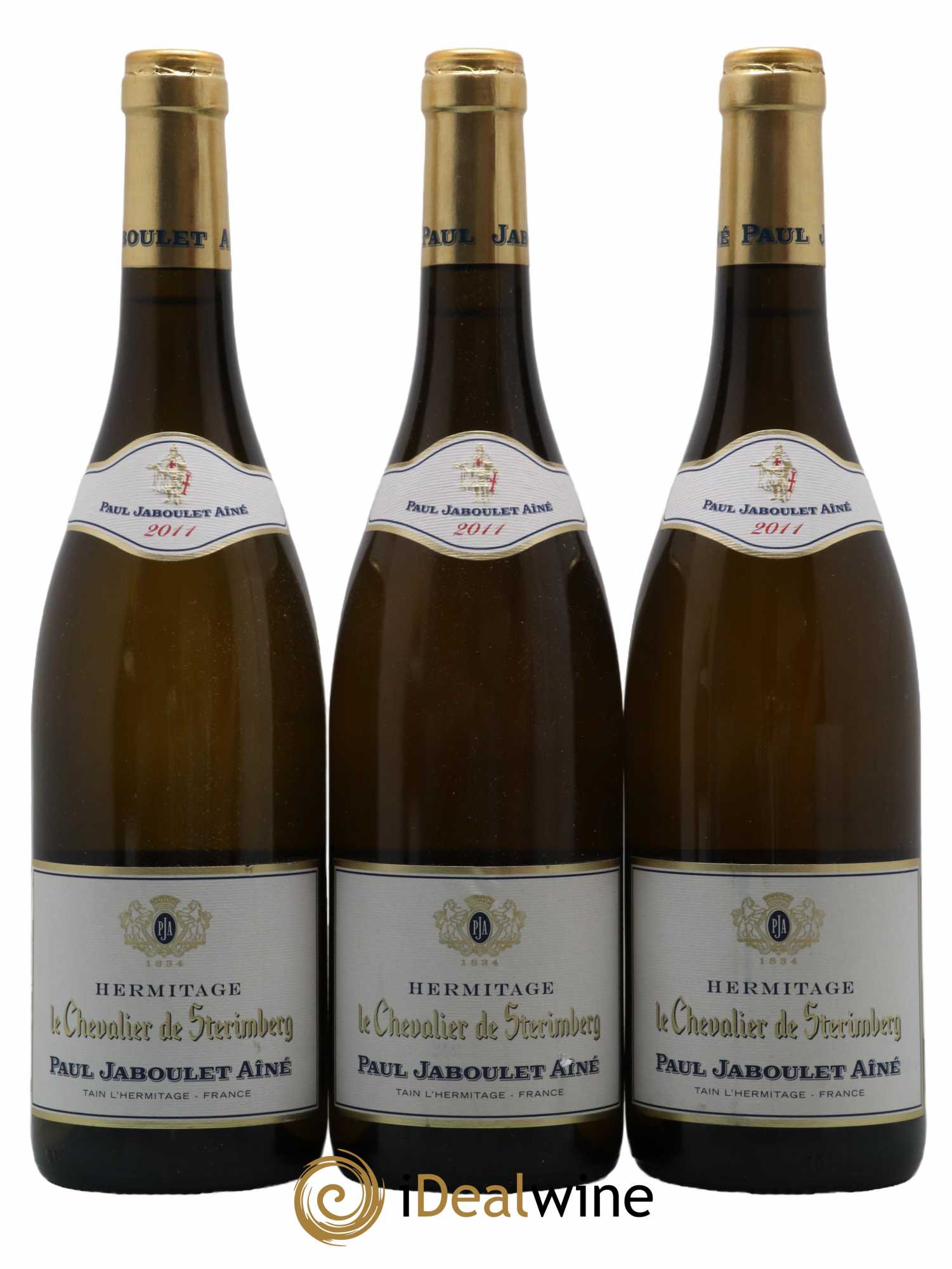 Hermitage Paul Jaboulet Aine Le Chevalier De Sterimberg 2011 - Lotto di 3 bottiglie - 0