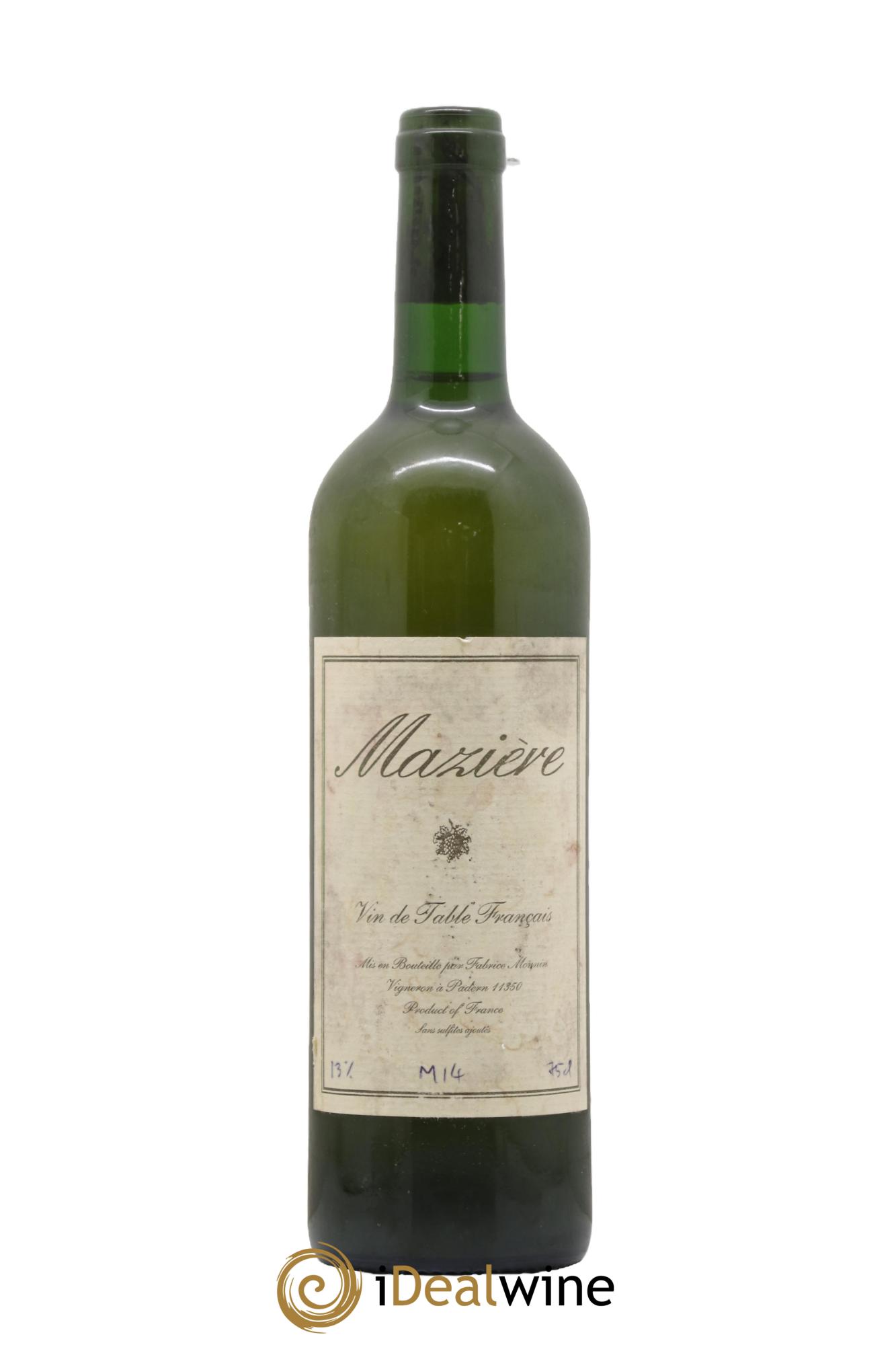 Vin de France Maziere Macabeu Fabrice Monin - Posten von 1 Flasche - 0