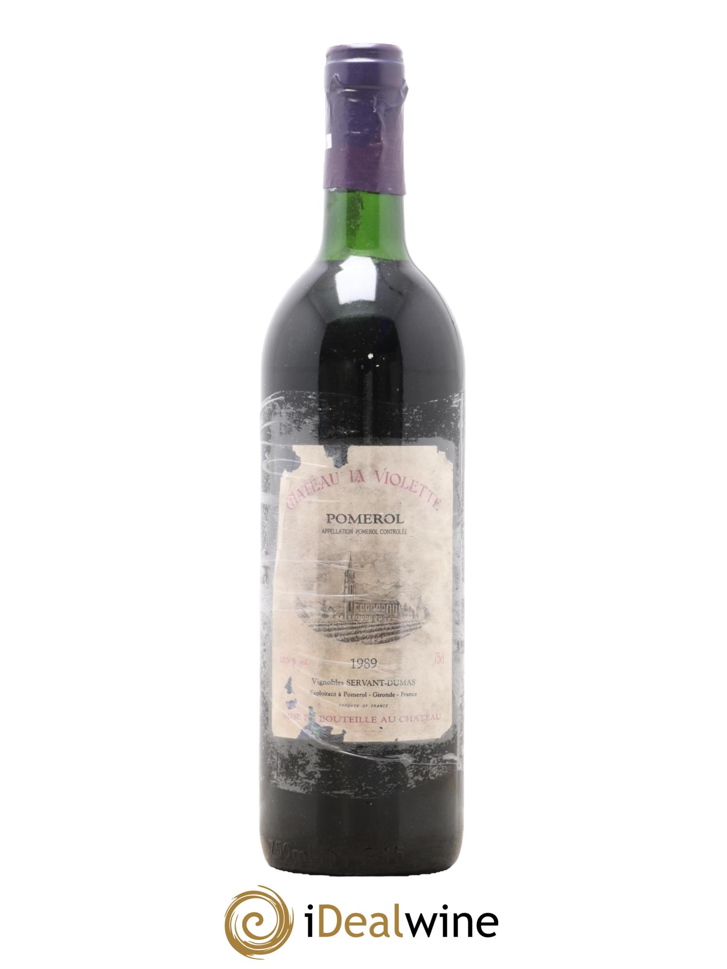 Château la Violette 1989 - Lot of 1 bottle - 0