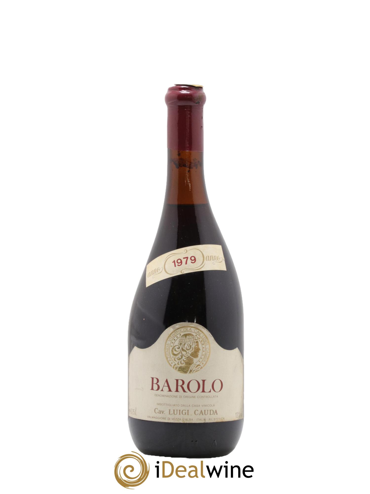 Barolo DOCG Luigi Cauda 1979 - Lotto di 1 bottiglia - 0