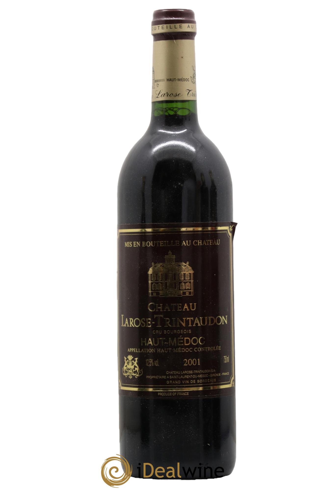 Château Larose Trintaudon Cru Bourgeois 2001 - Lotto di 1 bottiglia - 0