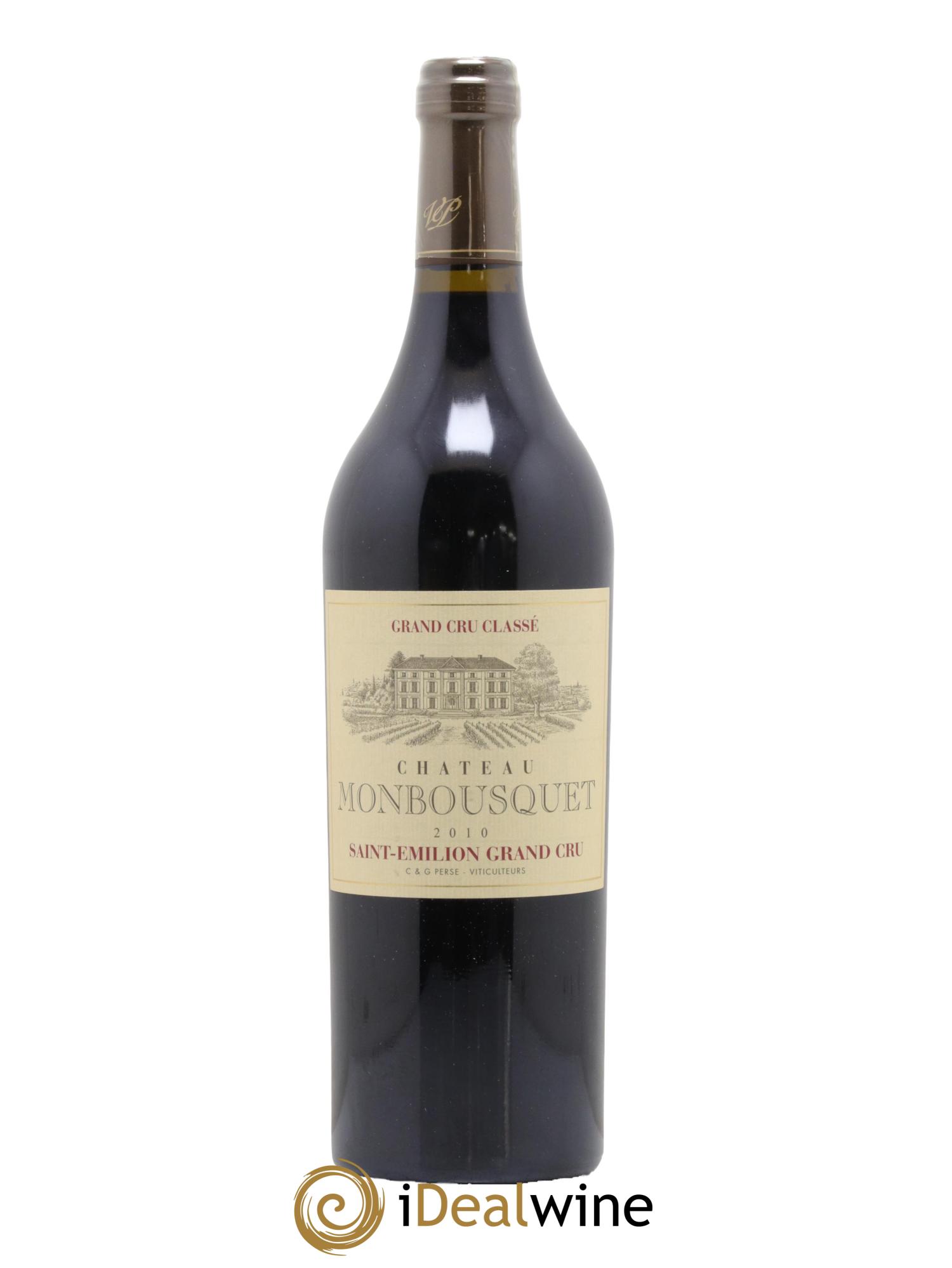 Château Monbousquet Grand Cru Classé  2010 - Lot de 1 bouteille - 0