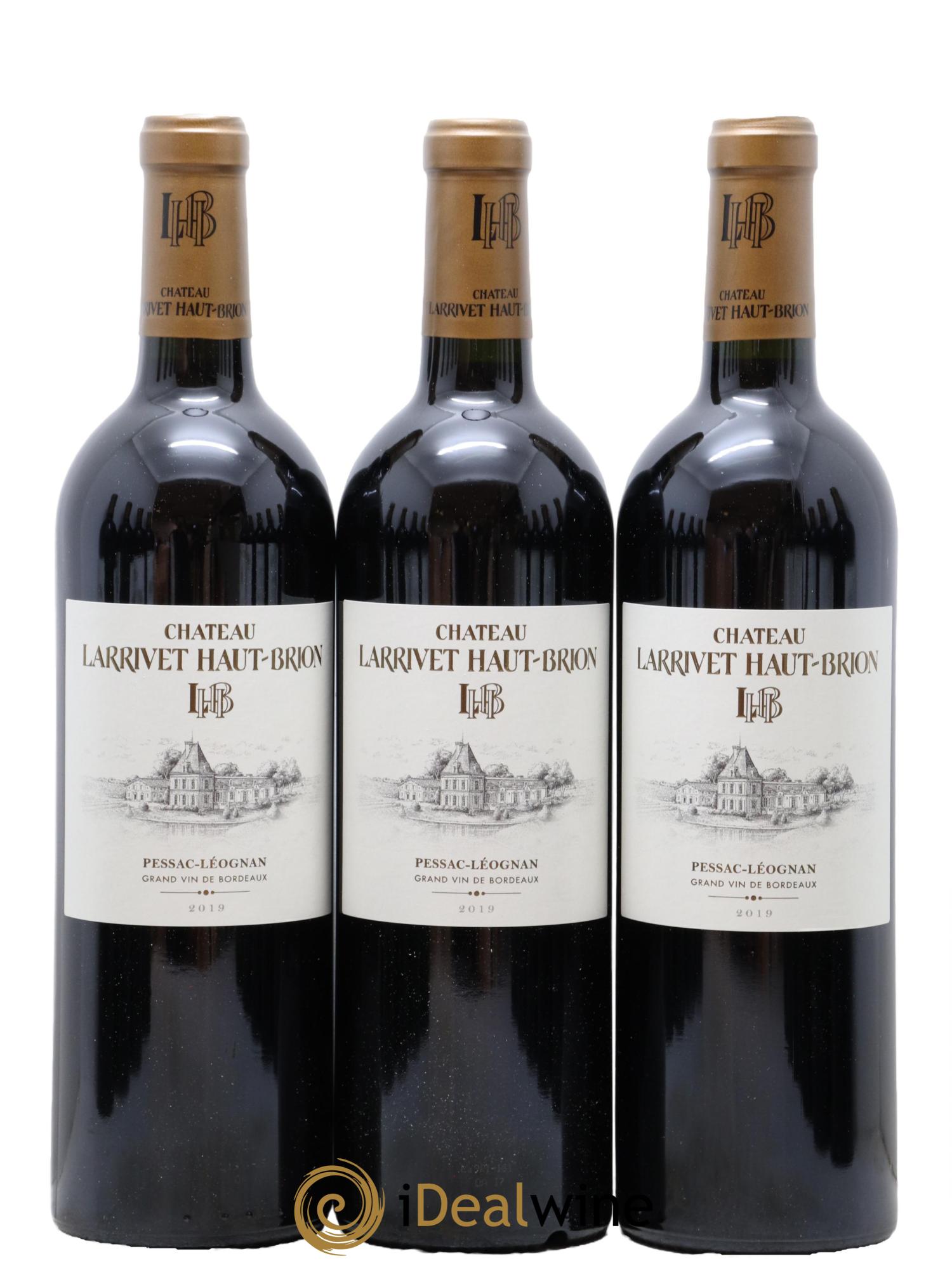 Château Larrivet Haut-Brion  2019 - Lotto di 12 bottiglie - 1