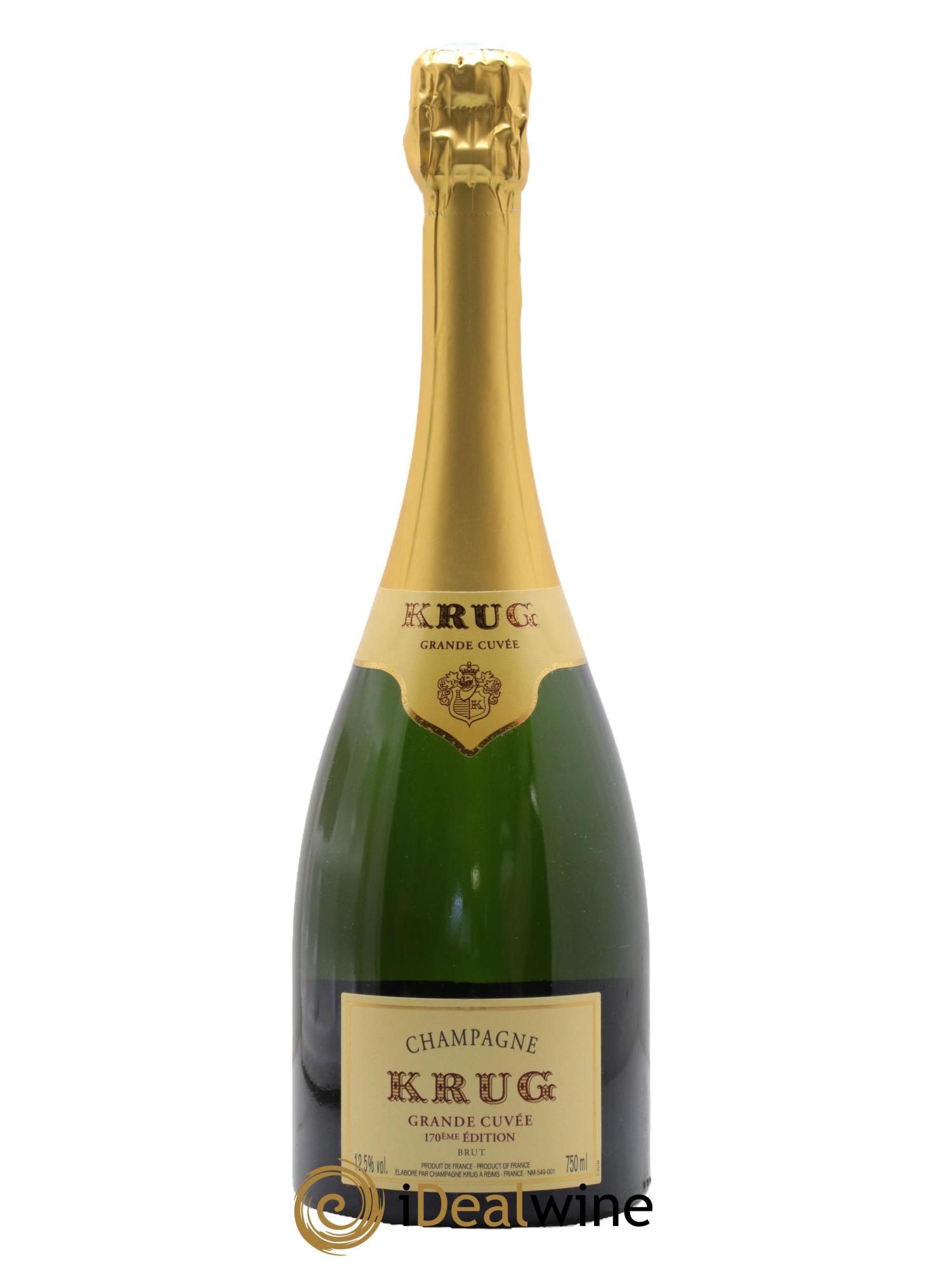 Grande Cuvée - 170ème édition Krug - Lot of 1 bottle - 0