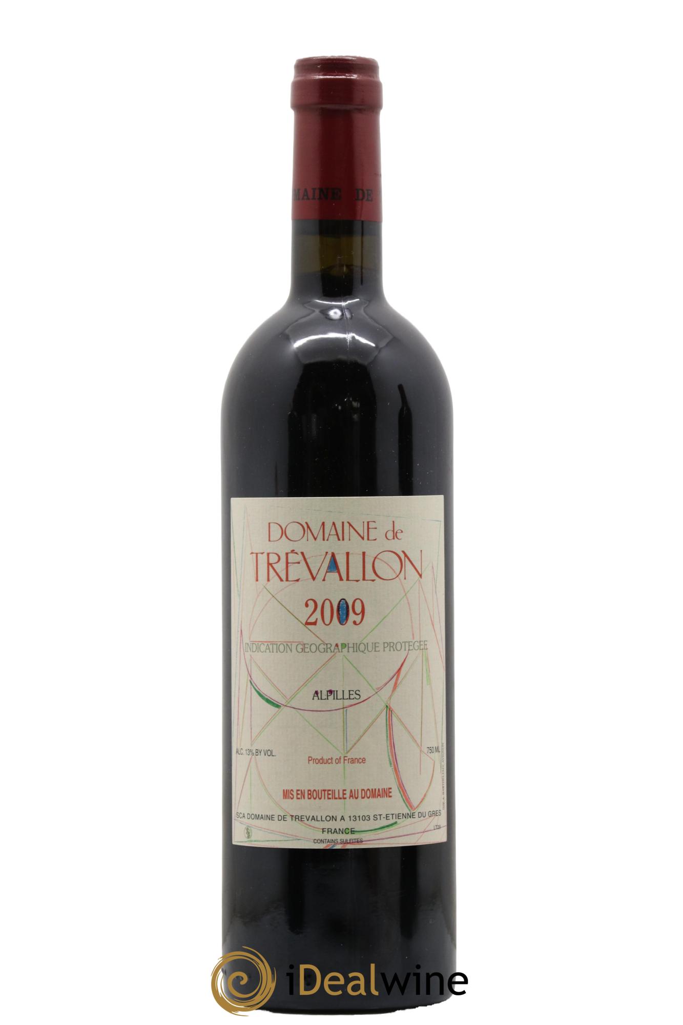 IGP Alpilles Trévallon (Domaine de) Eloi Dürrbach 2009 - Lot de 1 bouteille - 0