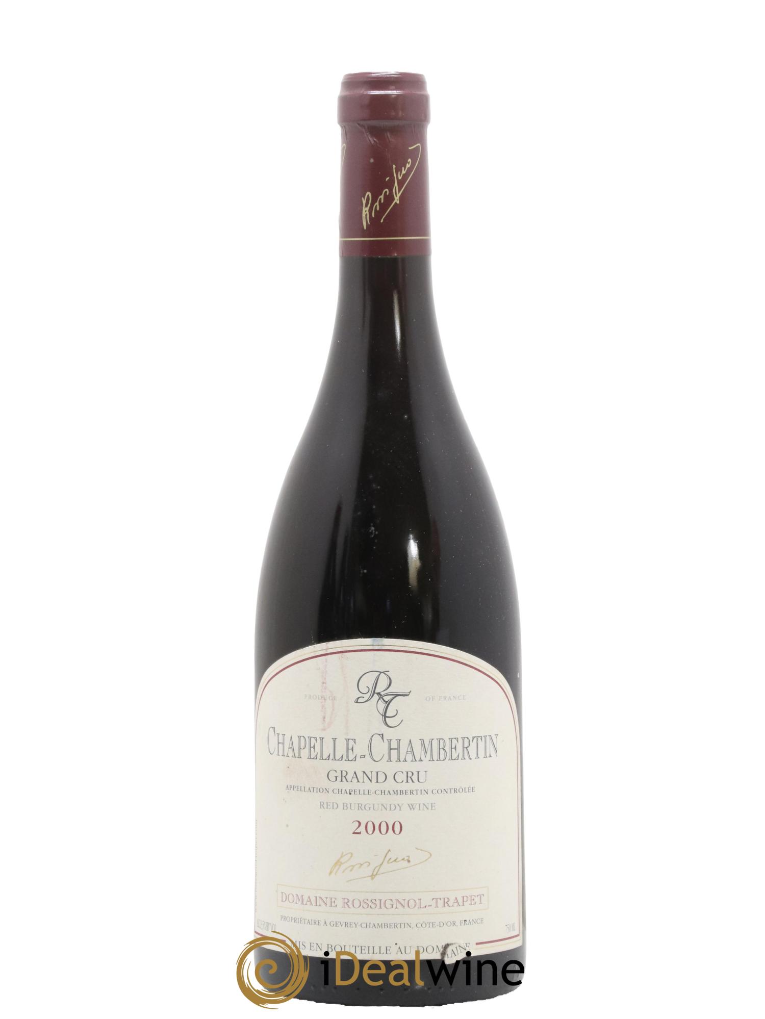 Chapelle-Chambertin Grand Cru Rossignol-Trapet (Domaine) 2000 - Lotto di 1 bottiglia - 0