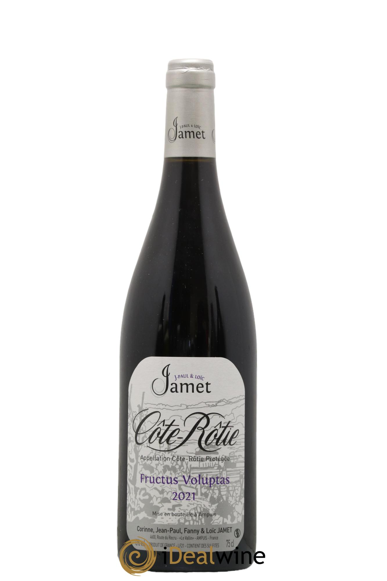 Côte-Rôtie Fructus Voluptas Jamet (Domaine) 2021 - Posten von 1 Flasche - 0