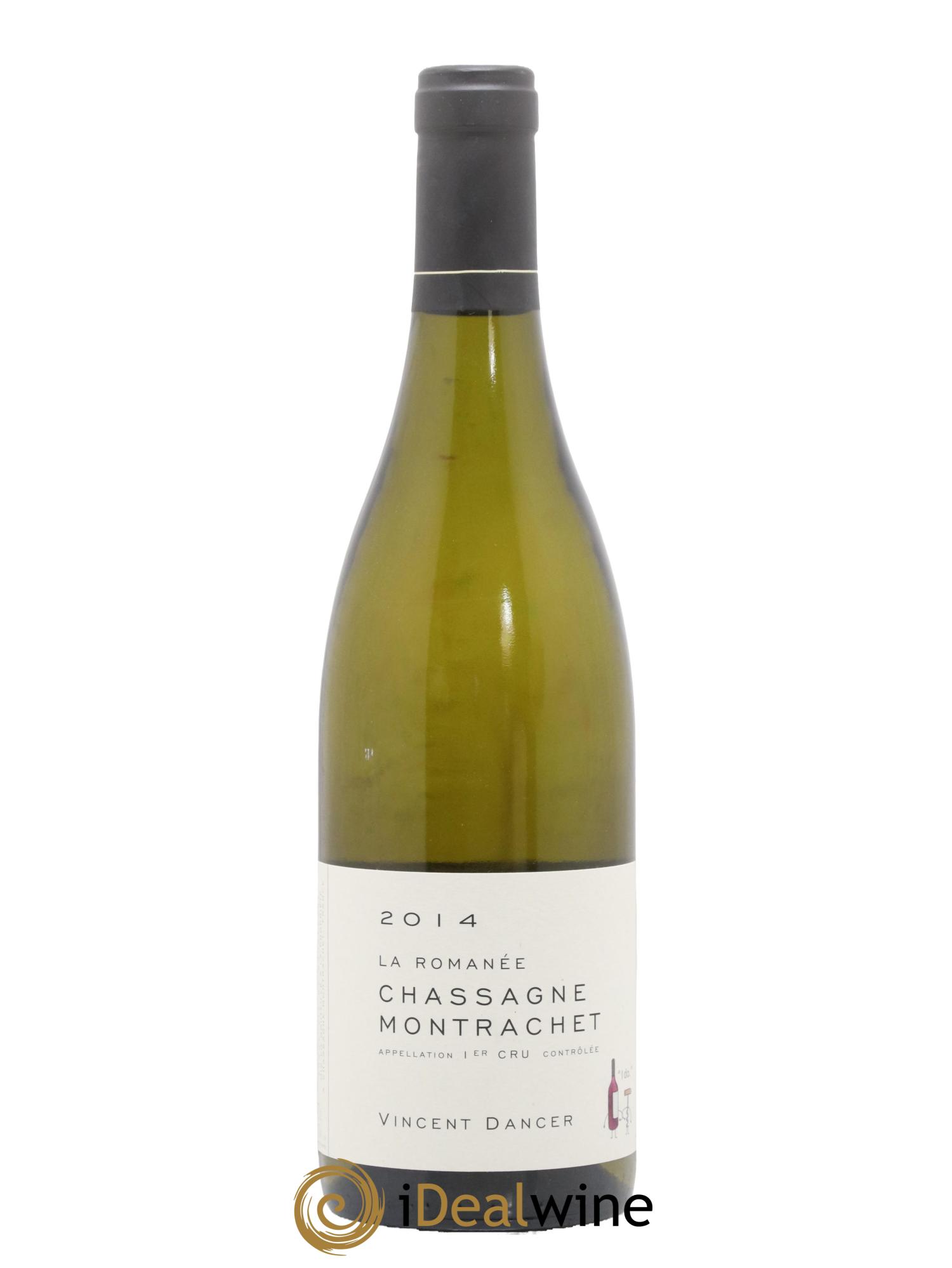 Chassagne-Montrachet 1er Cru La Romanée Vincent Dancer 2014 - Lot de 1 bouteille - 0