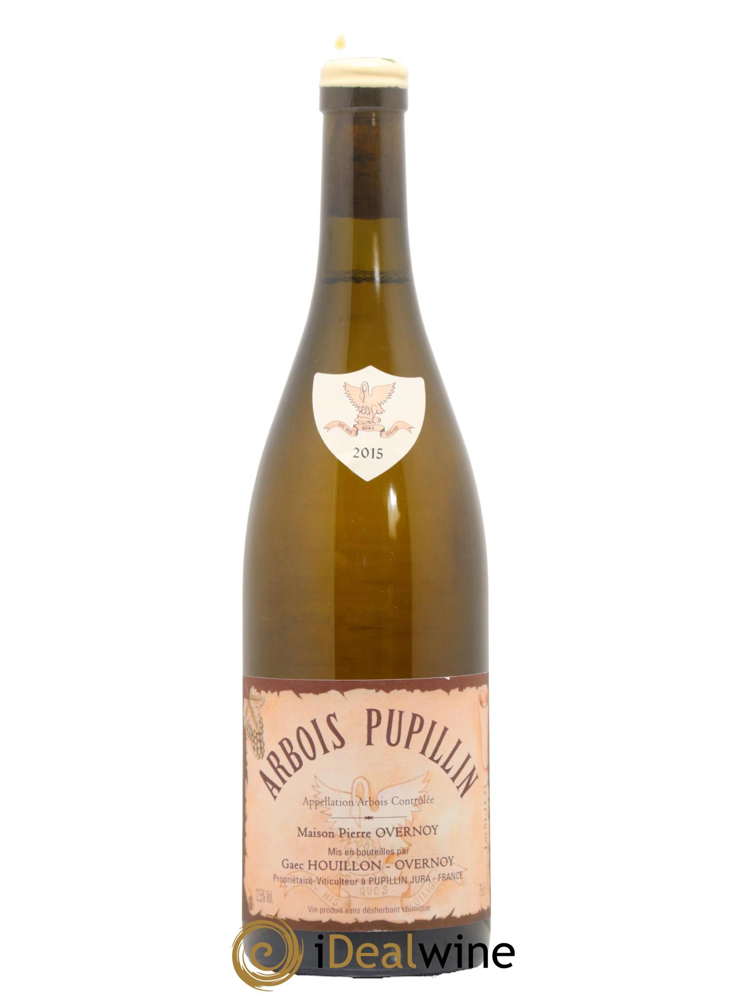 Arbois Pupillin Chardonnay élevage prolongé (cire blanche) Overnoy-Houillon (Domaine) 2015 - Lot de 1 bouteille - 0