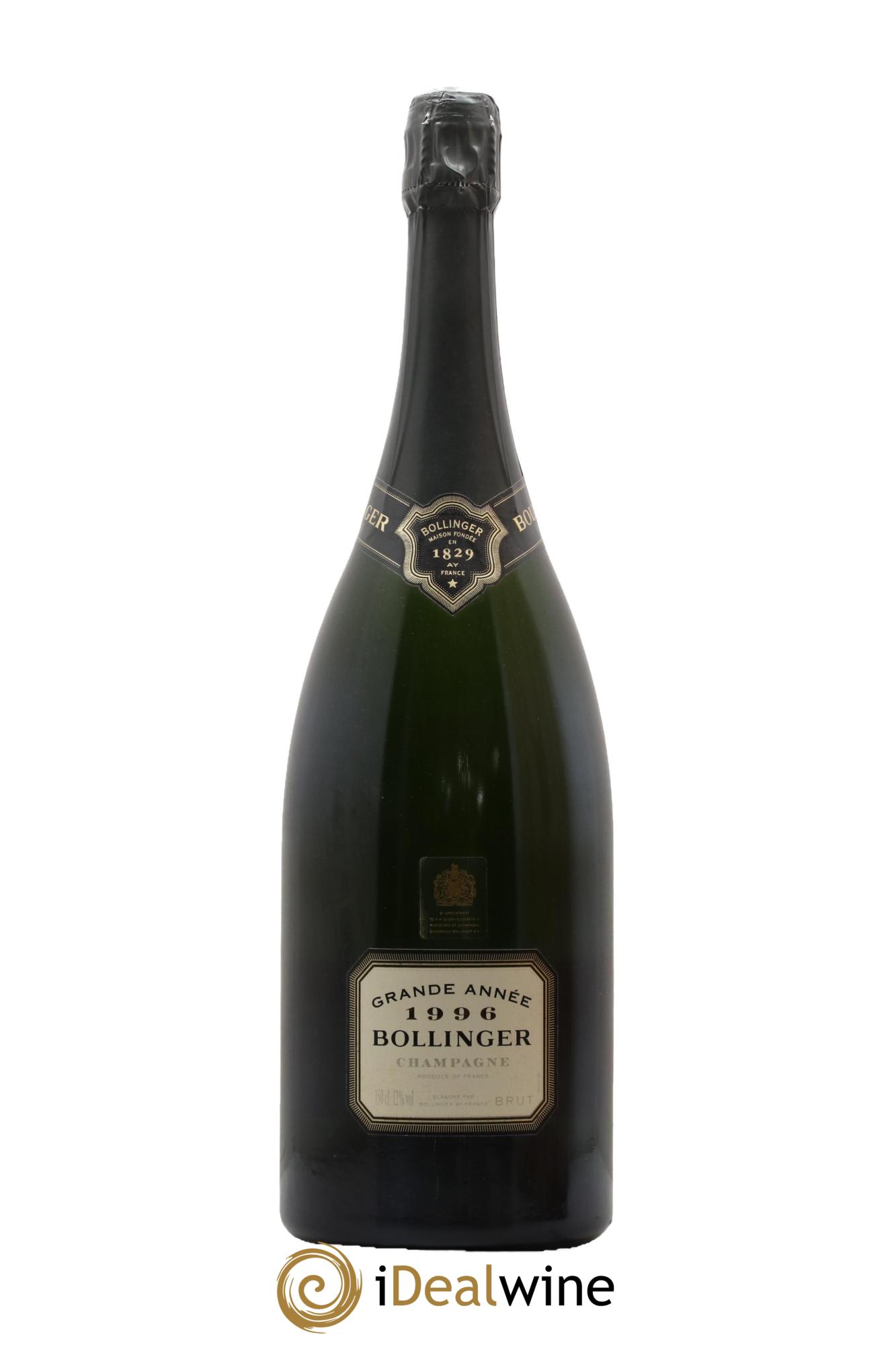 Grande Année Bollinger 1996 - Posten von 1 Magnum - 0