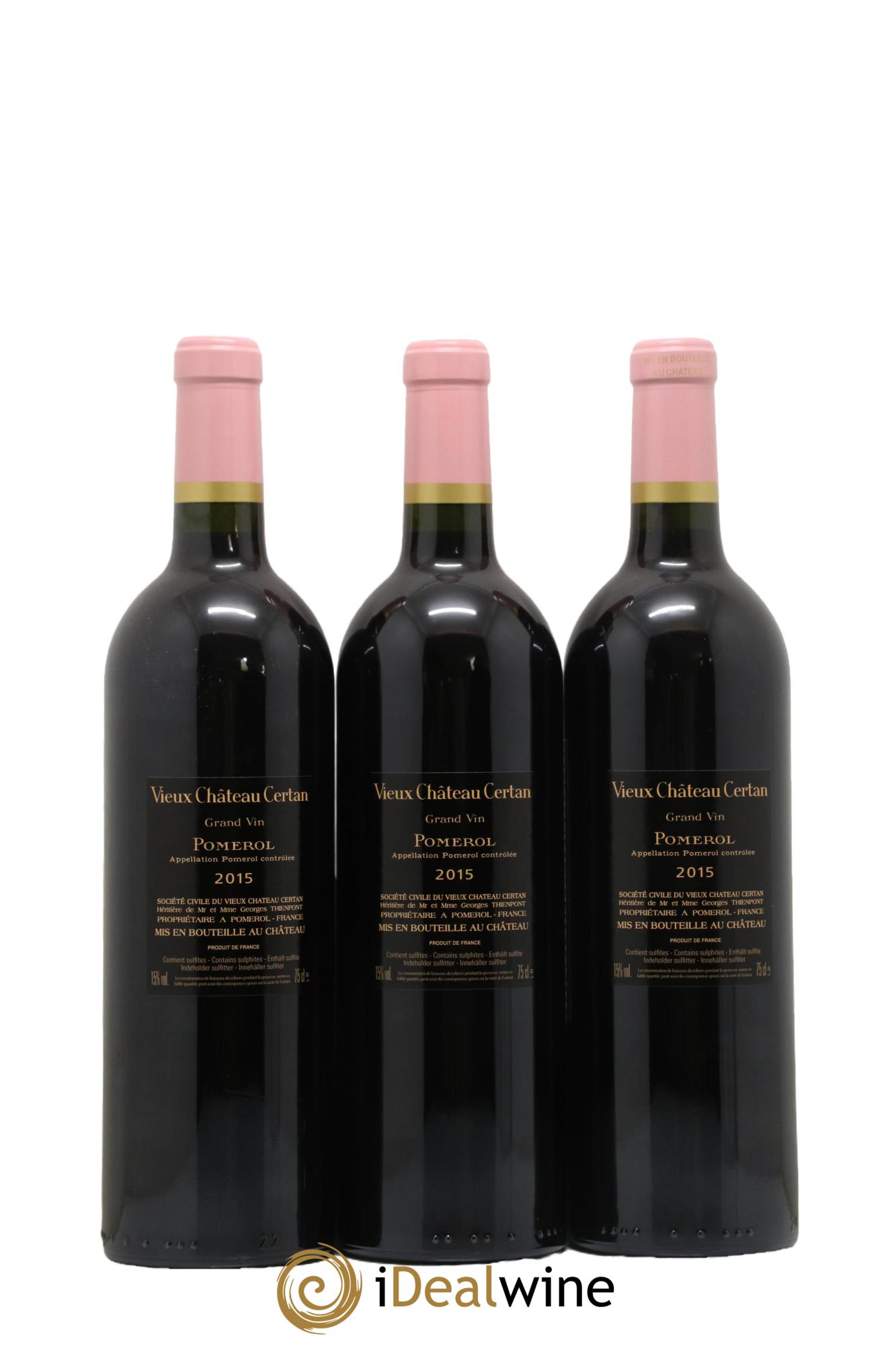 Vieux Château Certan 2015 - Posten von 6 Flaschen - 4