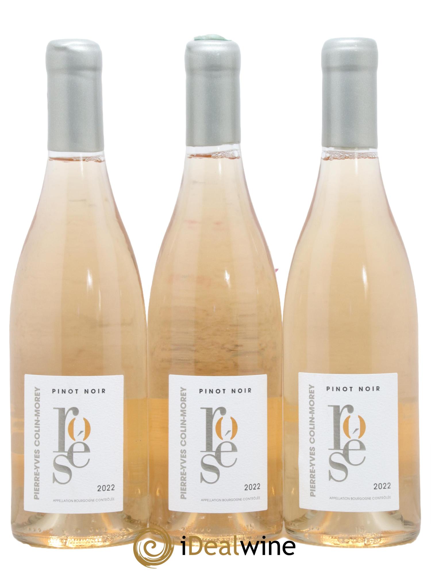 Bourgogne Rosé de Pinot Noir Pierre-Yves Colin Morey 2022 - Lot de 3 bouteilles - 0