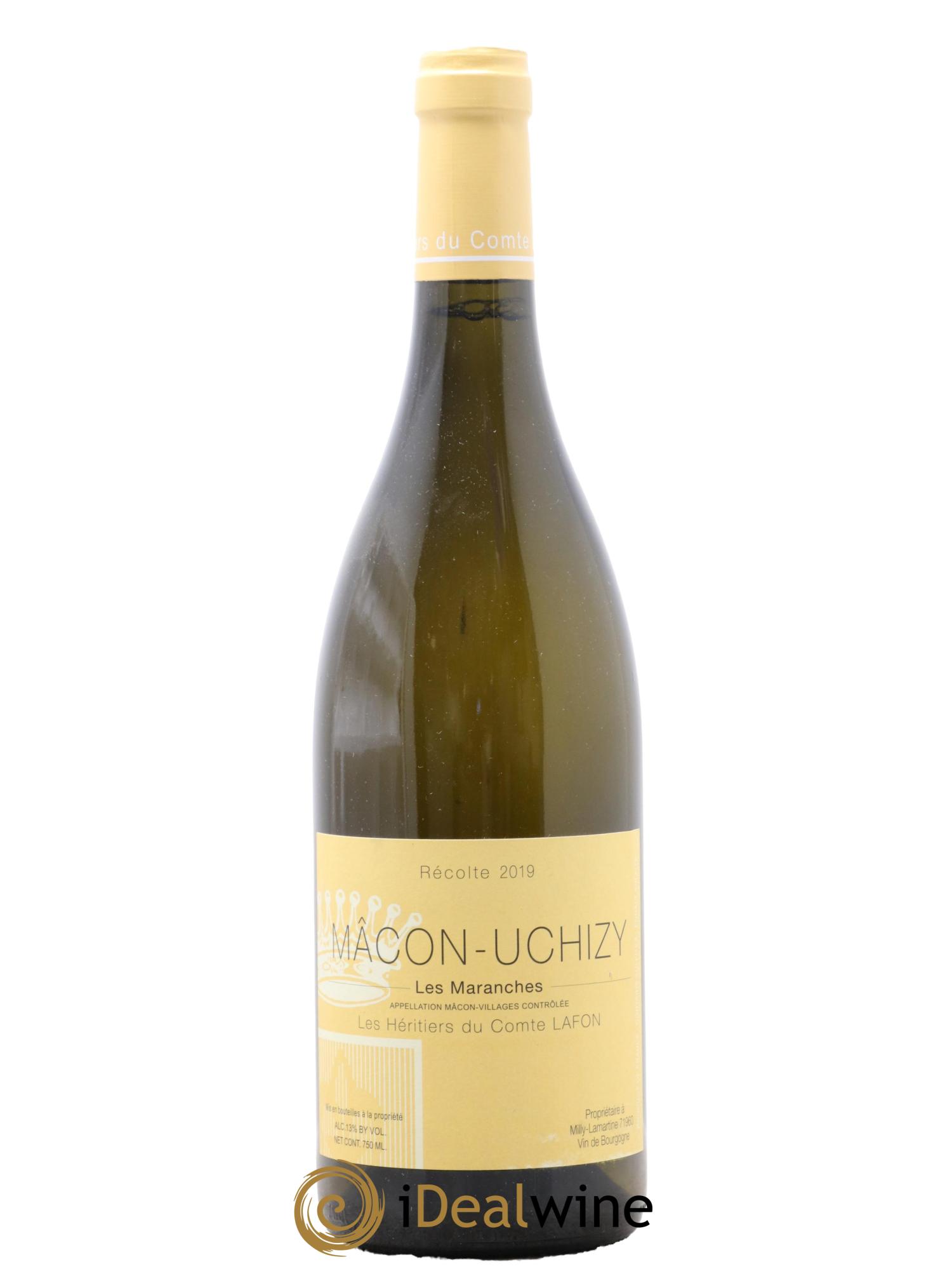 Mâcon Uchizy Les Maranches Héritiers du Comte Lafon (Domaine des) 2019 - Posten von 1 Flasche - 0