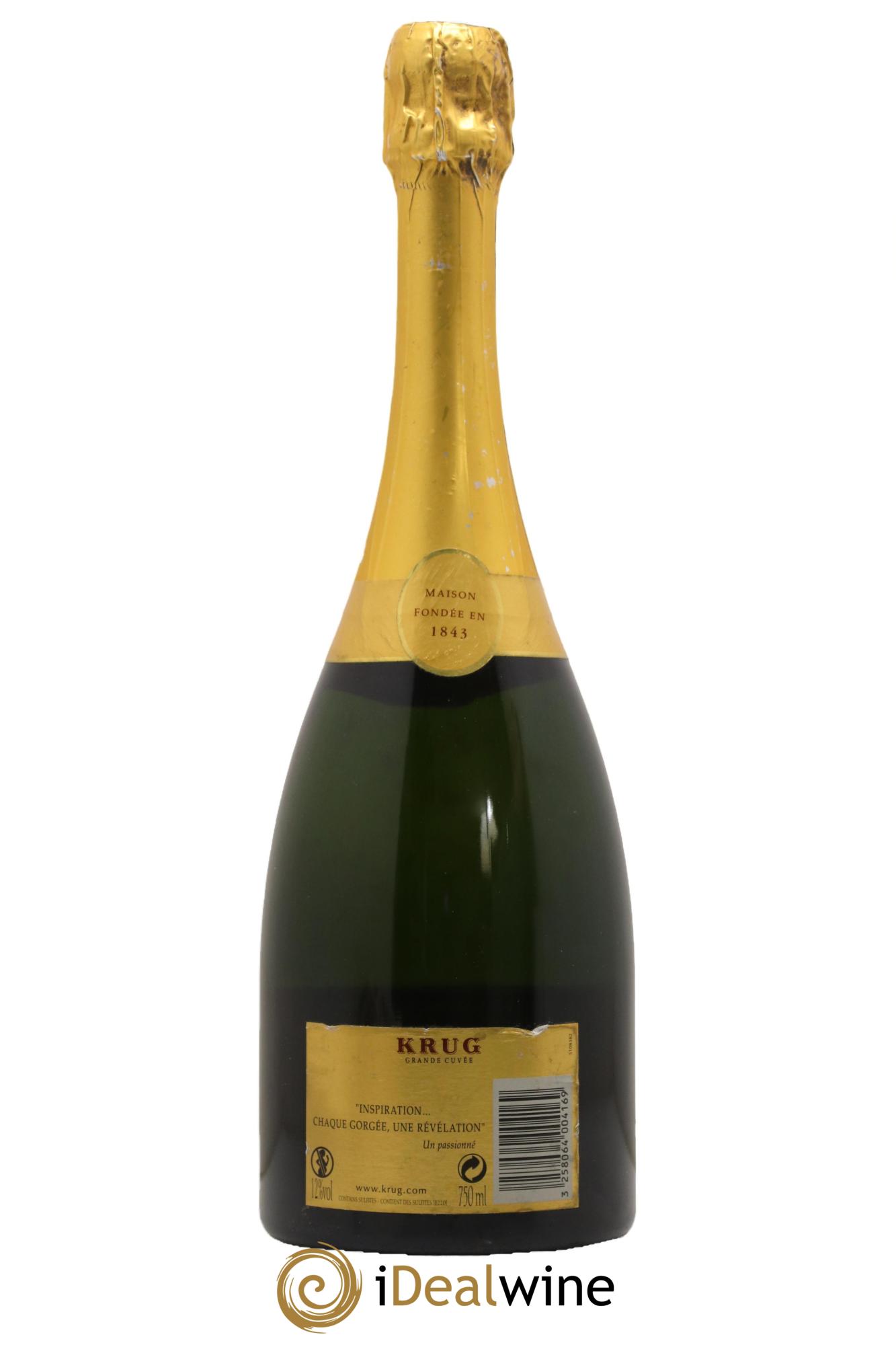 Grande Cuvée Brut Krug - Posten von 1 Flasche - 1