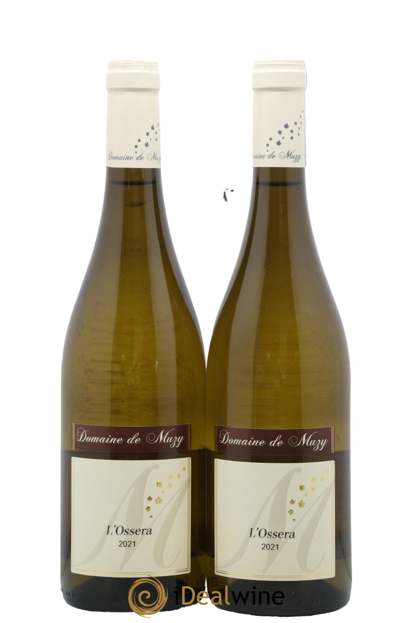 Divers Côte de Meuse L'Ossera Domaine de Muzy 2021 - Lot de 2 bouteilles - 0