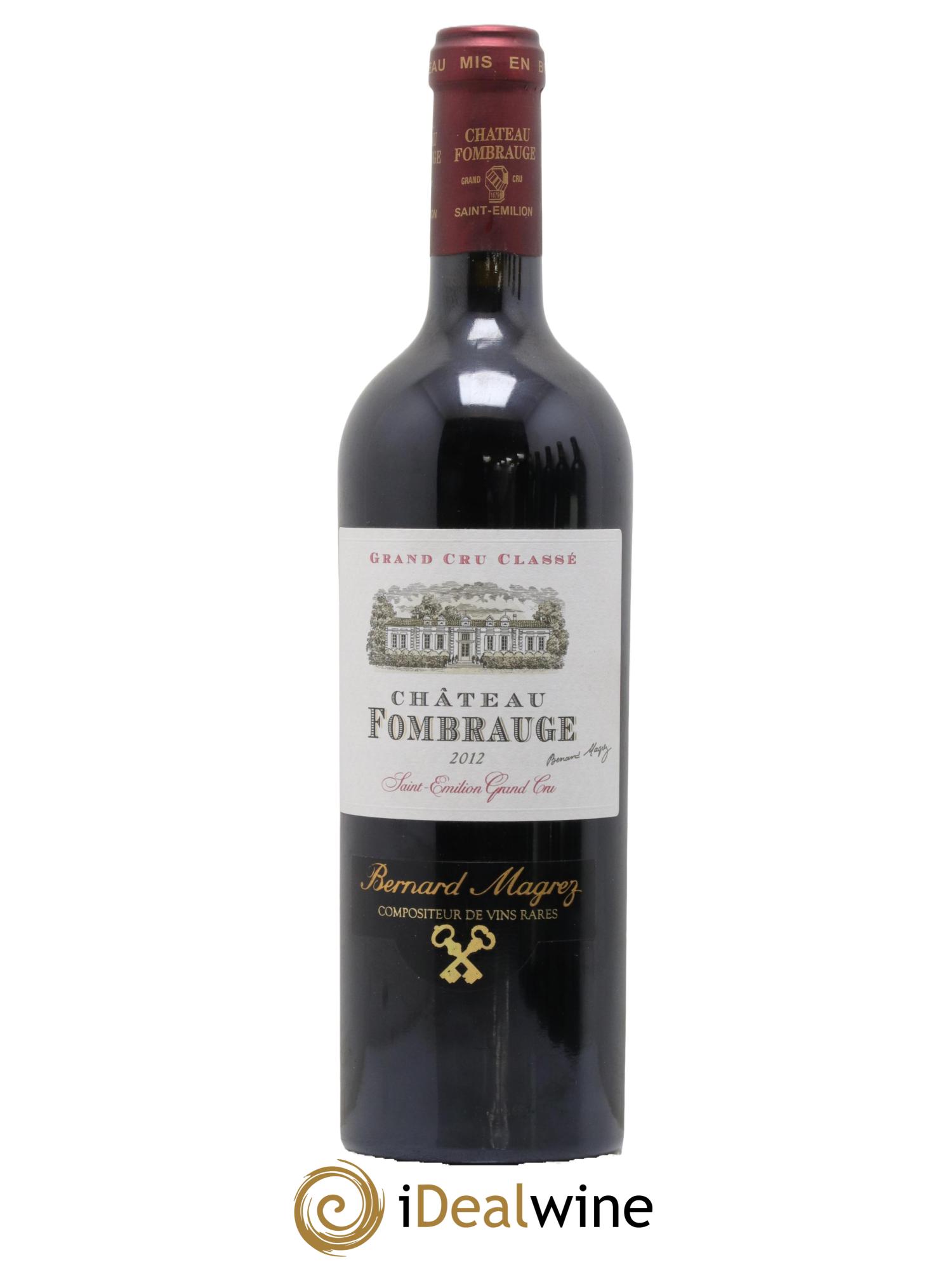 Château Fombrauge Grand Cru Classé  2012 - Lot de 1 bouteille - 0