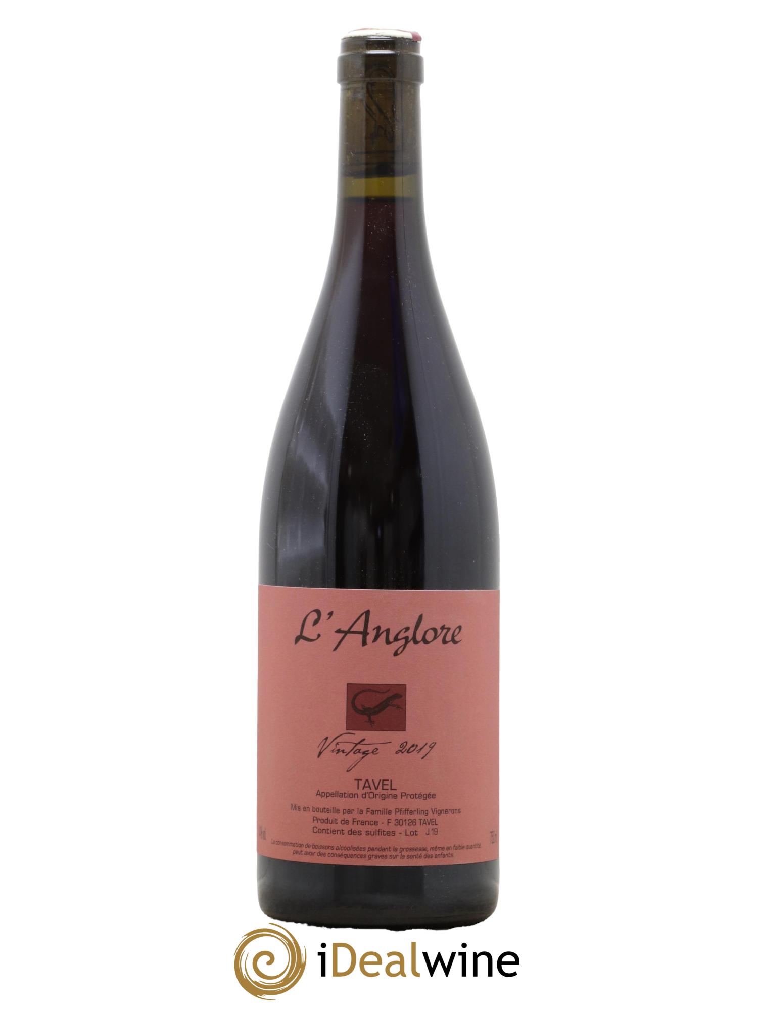 Tavel Vintage L'Anglore 2019 - Posten von 1 Flasche - 0