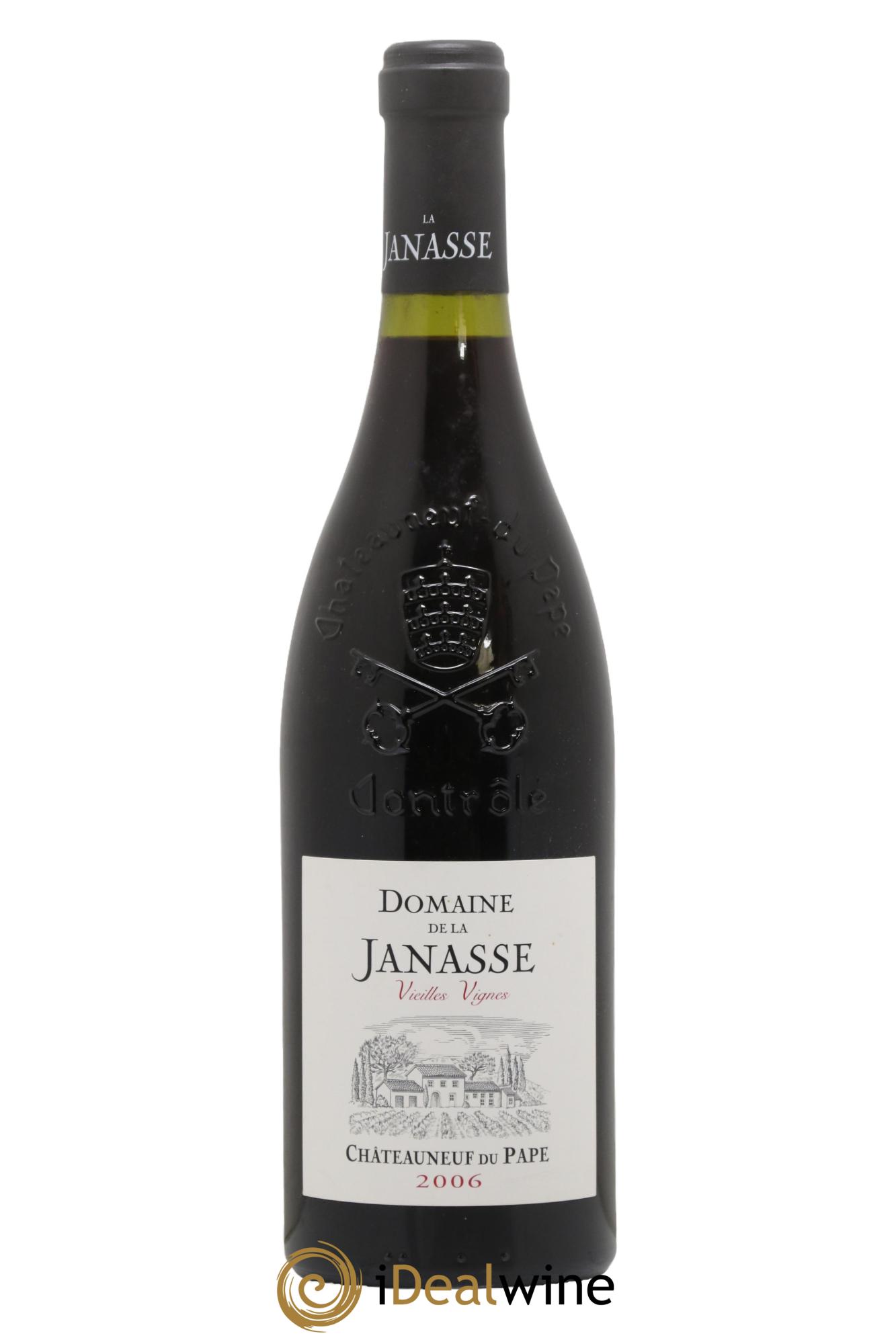 Châteauneuf-du-Pape Cuvée Vieilles Vignes La Janasse (Domaine de) 2006 - Lot of 1 bottle - 0