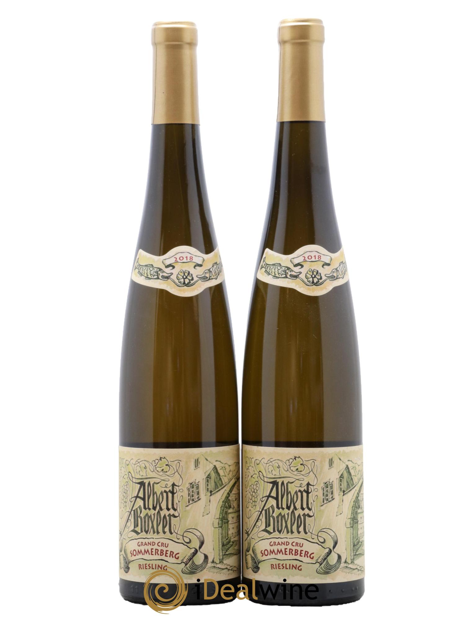 Alsace Riesling Grand Cru Sommerberg "D" Albert Boxler 2018 - Posten von 2 Flaschen - 0