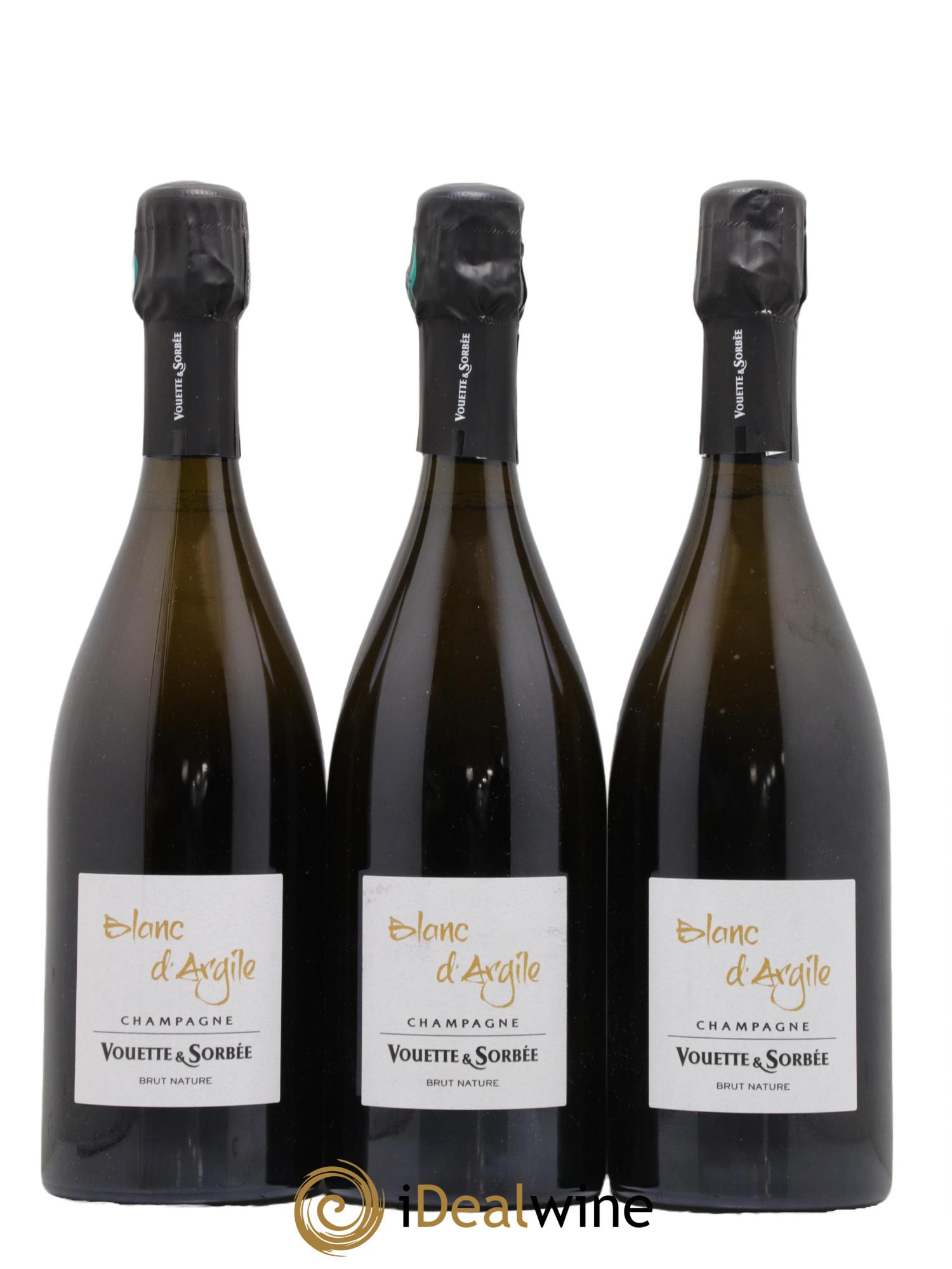 Blanc d'Argile Vouette et Sorbée  - Lot of 3 bottles - 0