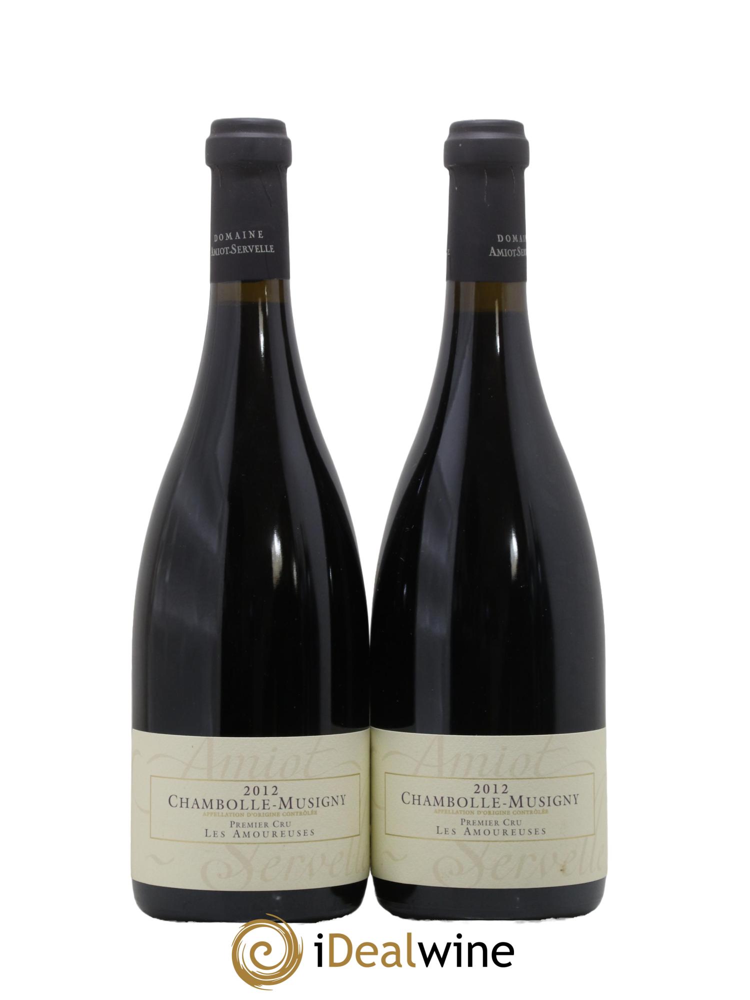 Chambolle-Musigny 1er Cru Les Amoureuses Amiot-Servelle 2012 - Lot de 2 bouteilles - 0