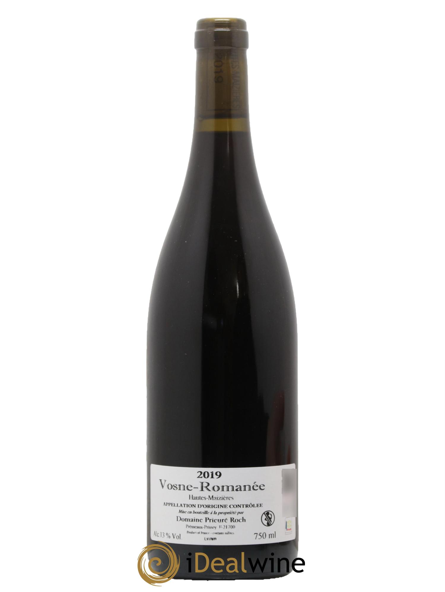 Vosne-Romanée Les Hautes Maizières Prieuré Roch 2019 - Lot of 1 bottle - 1