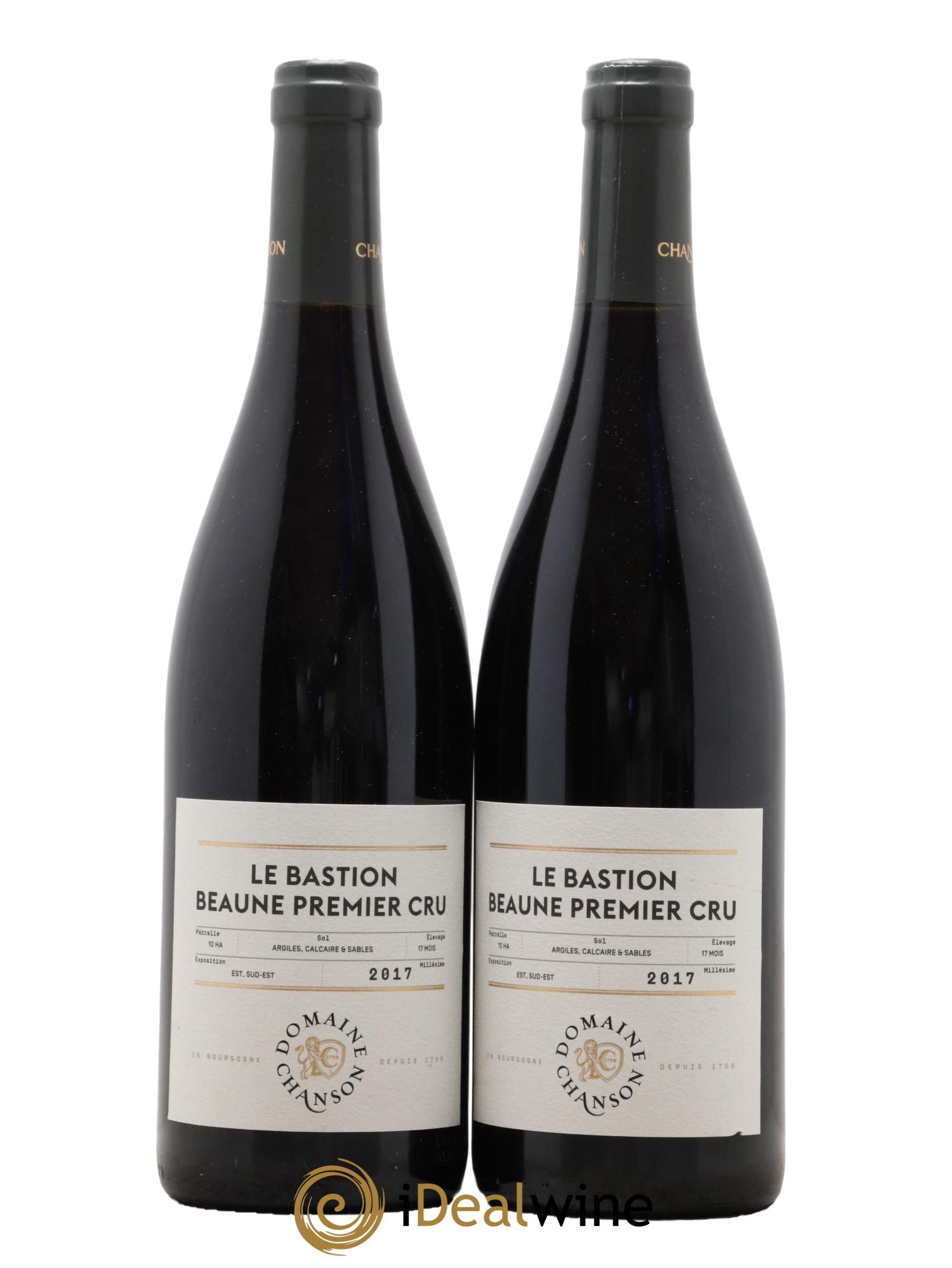 Beaune 1er Cru Le Bastion Domaine Chanson 2017 - Posten von 2 Flaschen - 0