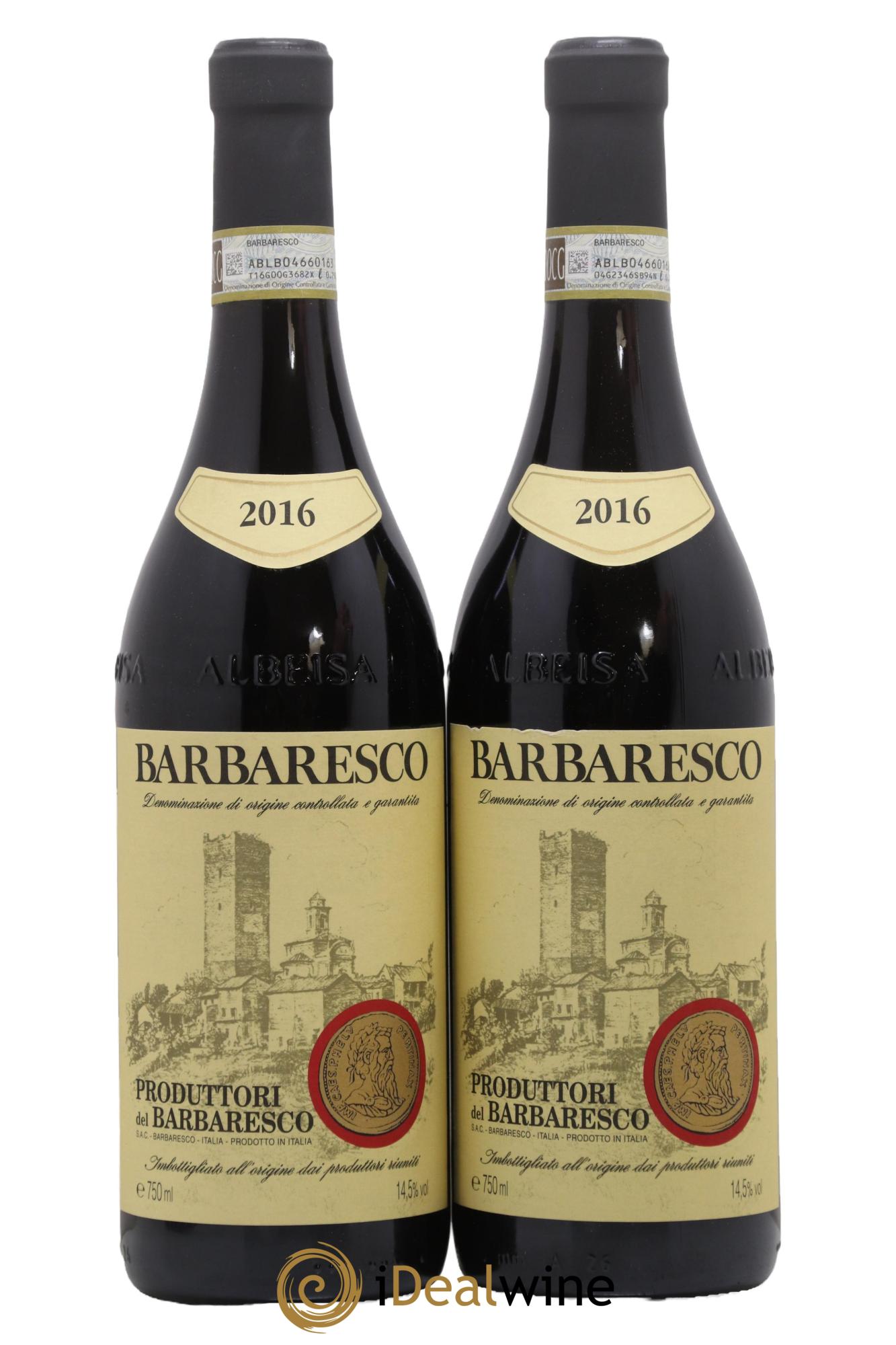 Barbaresco DOCG Produttori Del Barbaresco 2016 - Lotto di 2 bottiglie - 0