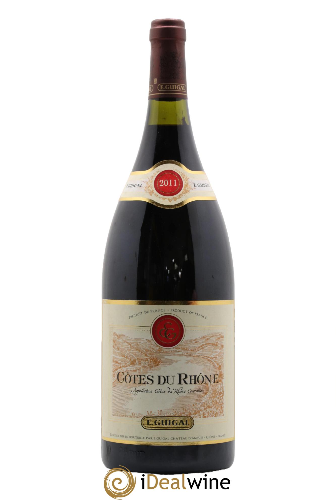 Côtes du Rhône Guigal 2011 - Posten von 1 Magnum - 0