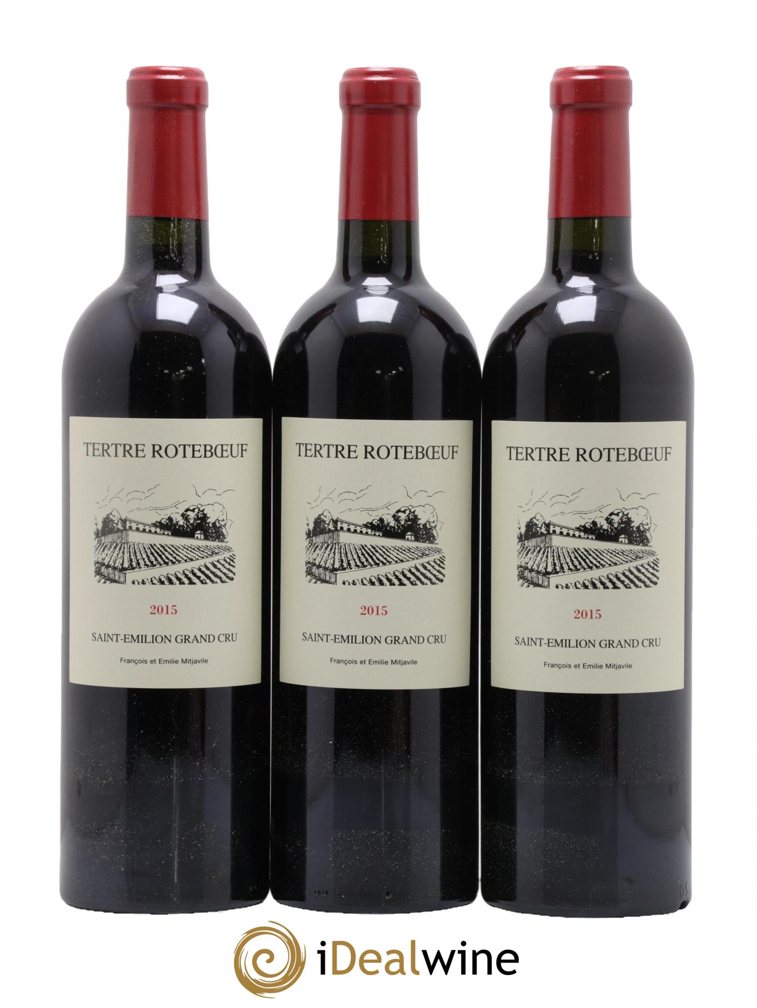 Château Tertre Roteboeuf 2015 - Lot of 6 bottles - 3