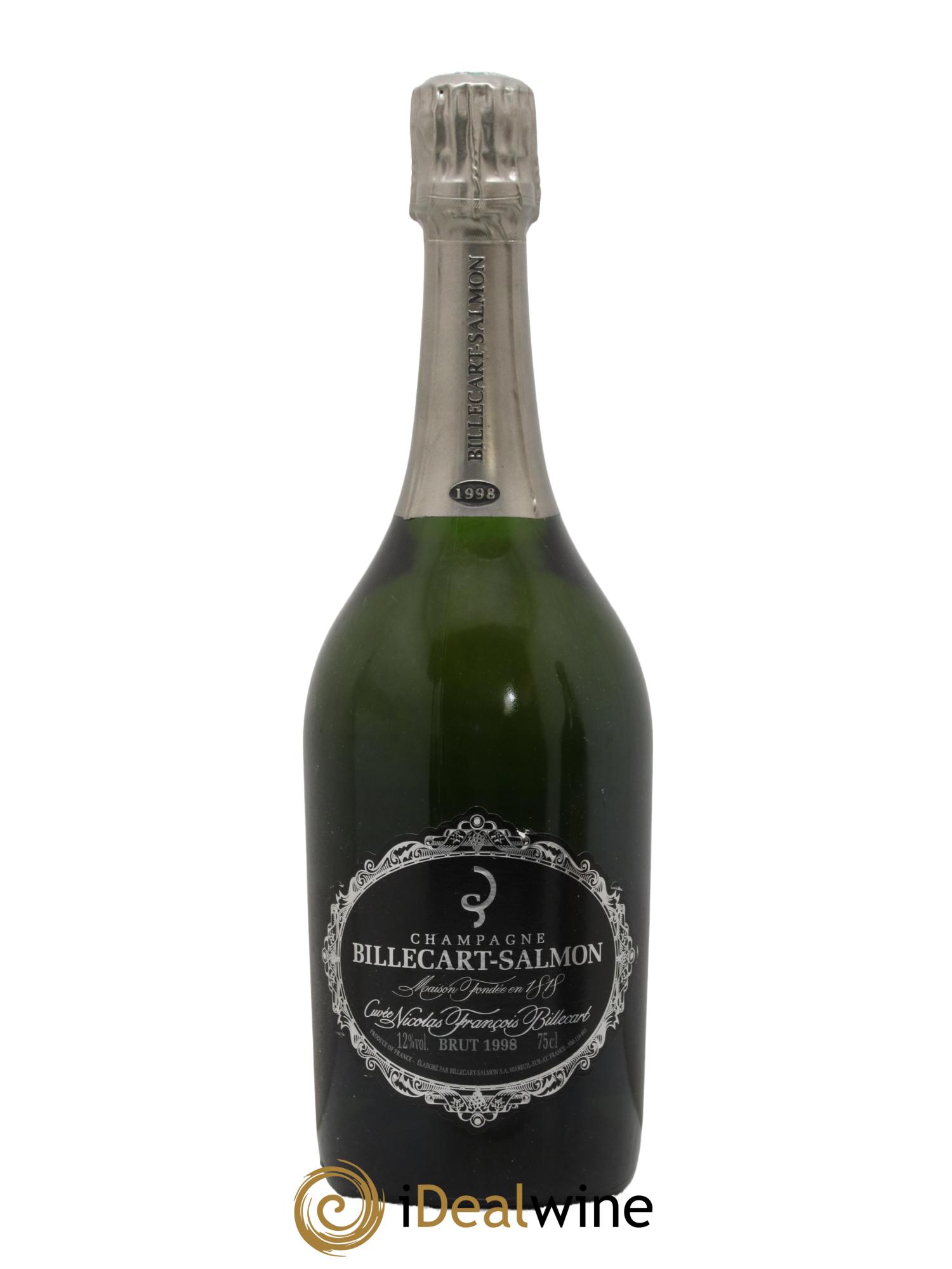 Brut Nicolas François Billecart Billecart-Salmon 1998 - Lot of 1 bottle - 0