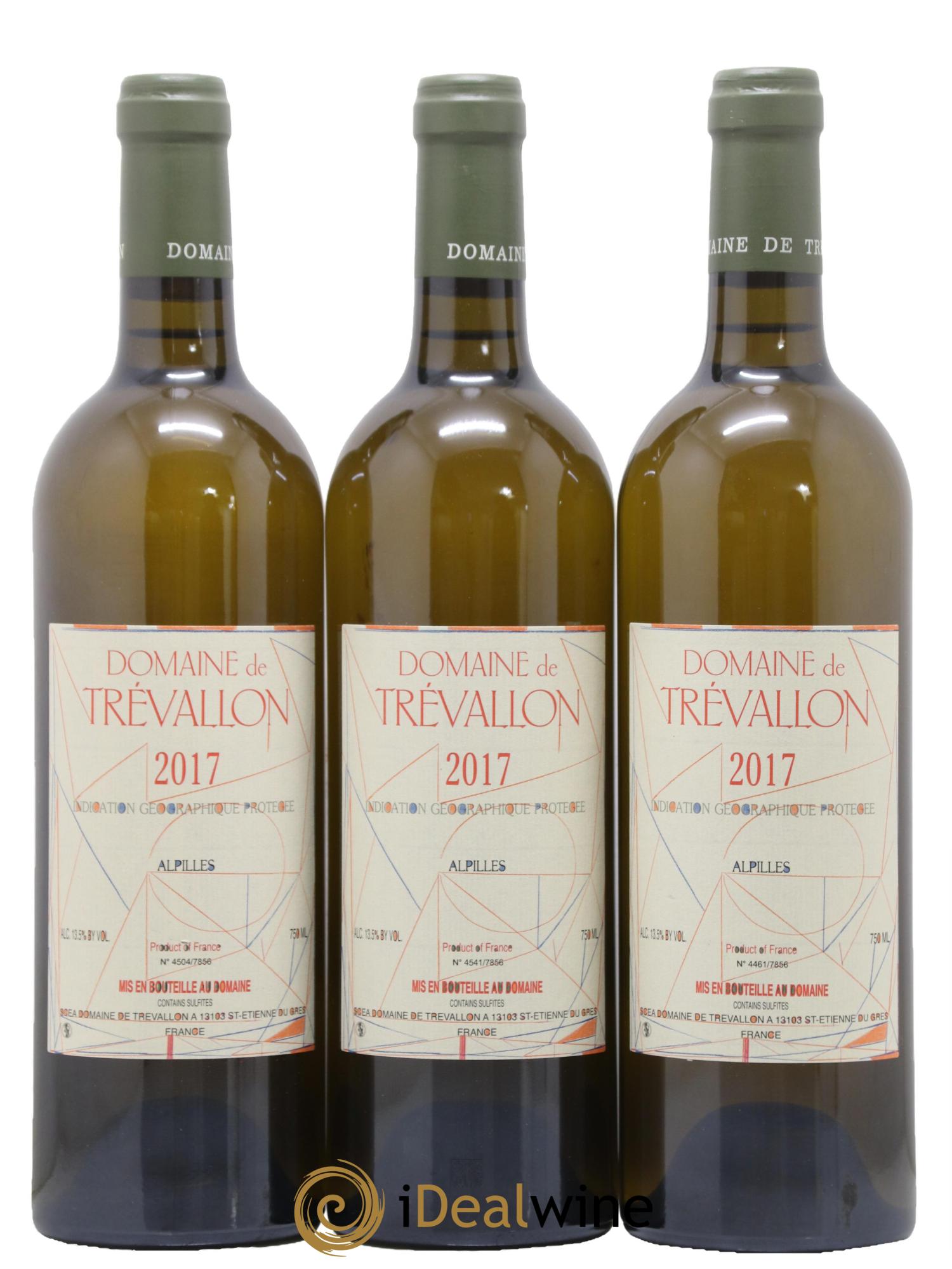 IGP Alpilles Trévallon (Domaine de) Eloi Dürrbach 2017 - Lot de 3 bouteilles - 0