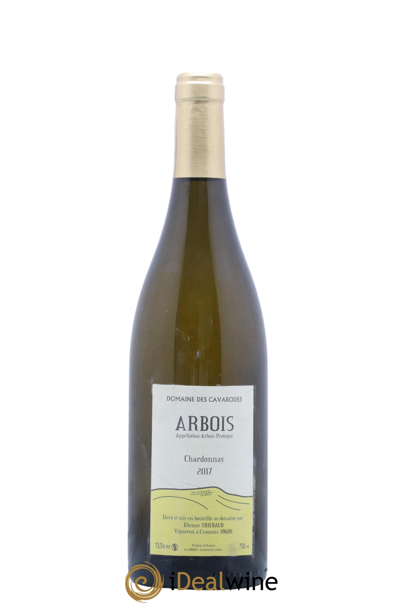 Côtes du Jura Chardonnay Cavarodes 2017 - Posten von 1 Flasche - 0