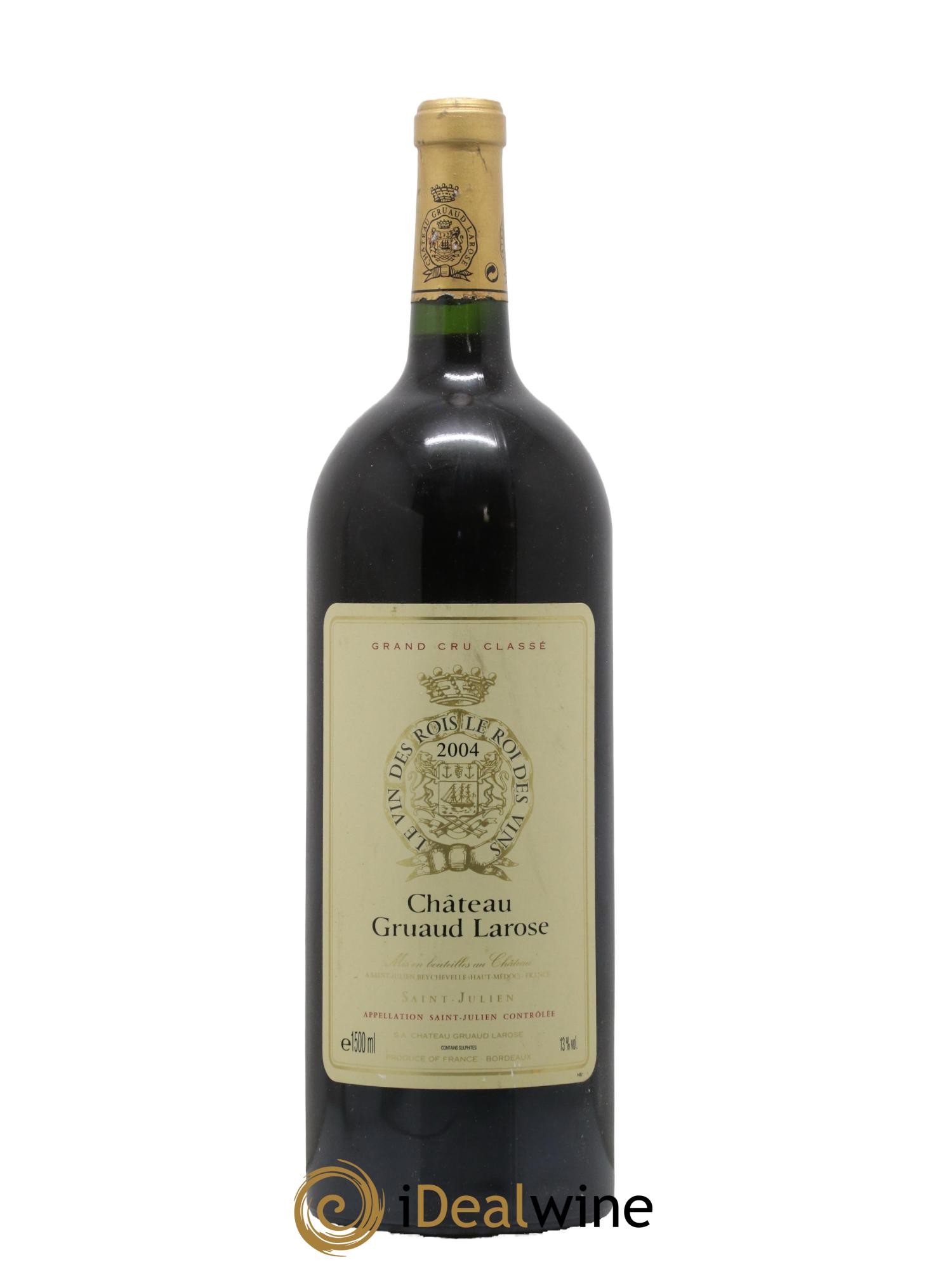 Château Gruaud Larose 2ème Grand Cru Classé 2004 - Lot de 1 magnum - 0