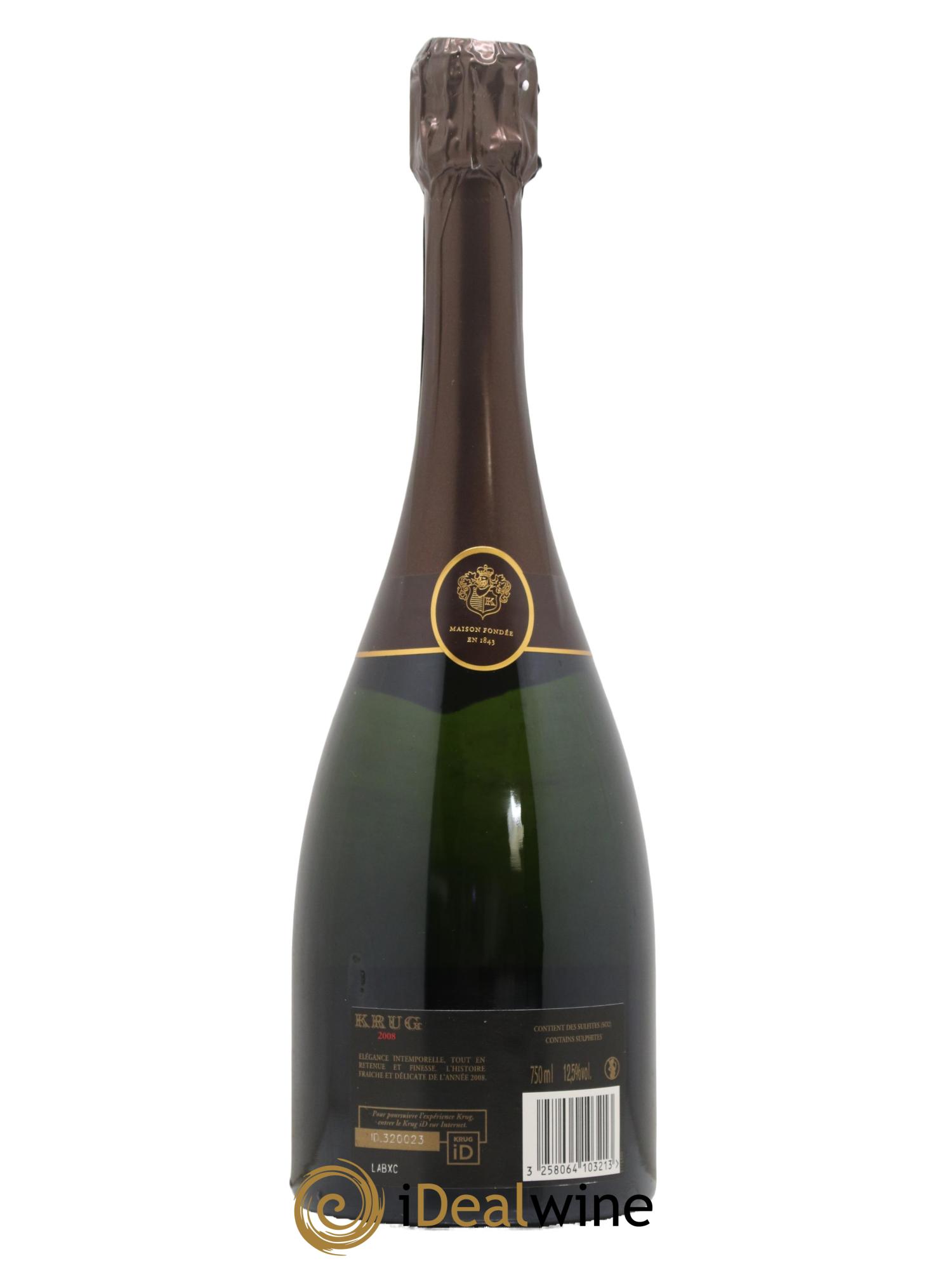 Vintage Krug 2008 - Lotto di 1 bottiglia - 1