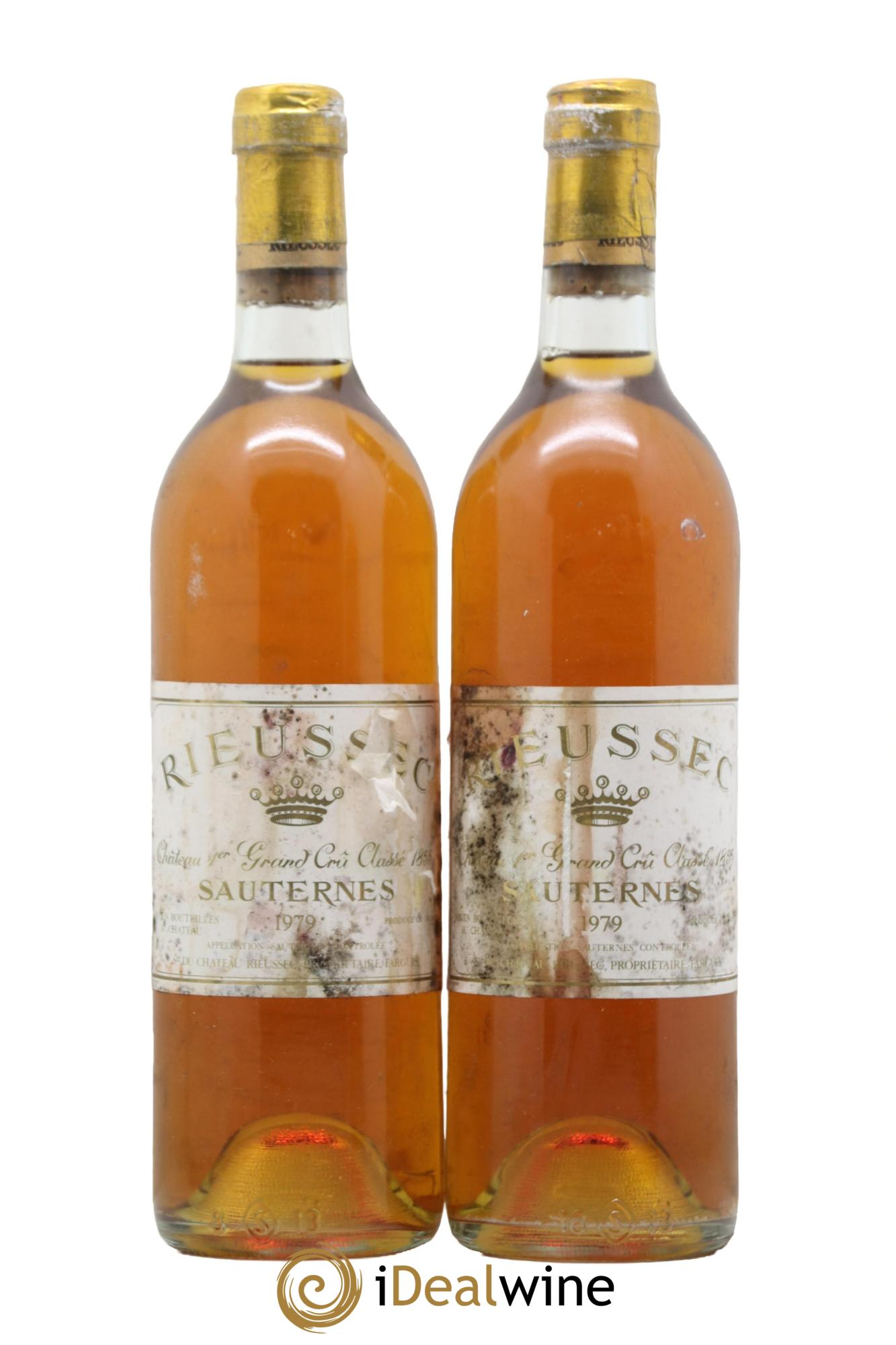 Château Rieussec 1er Grand Cru Classé 1979 - Lot of 2 bottles - 0