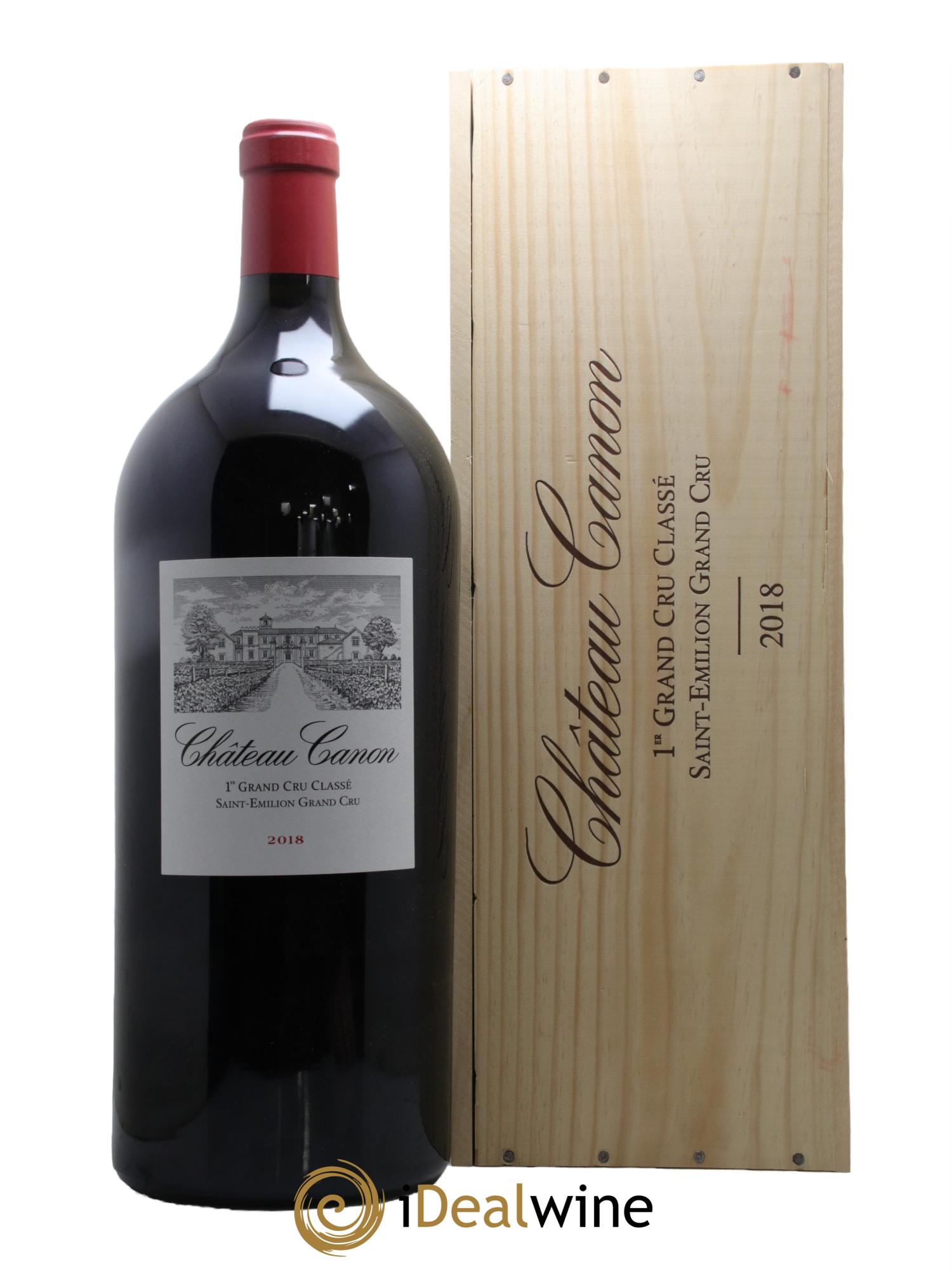 Château Canon 1er Grand Cru Classé B 2018 - Lotto di 1 mathusalem - 0