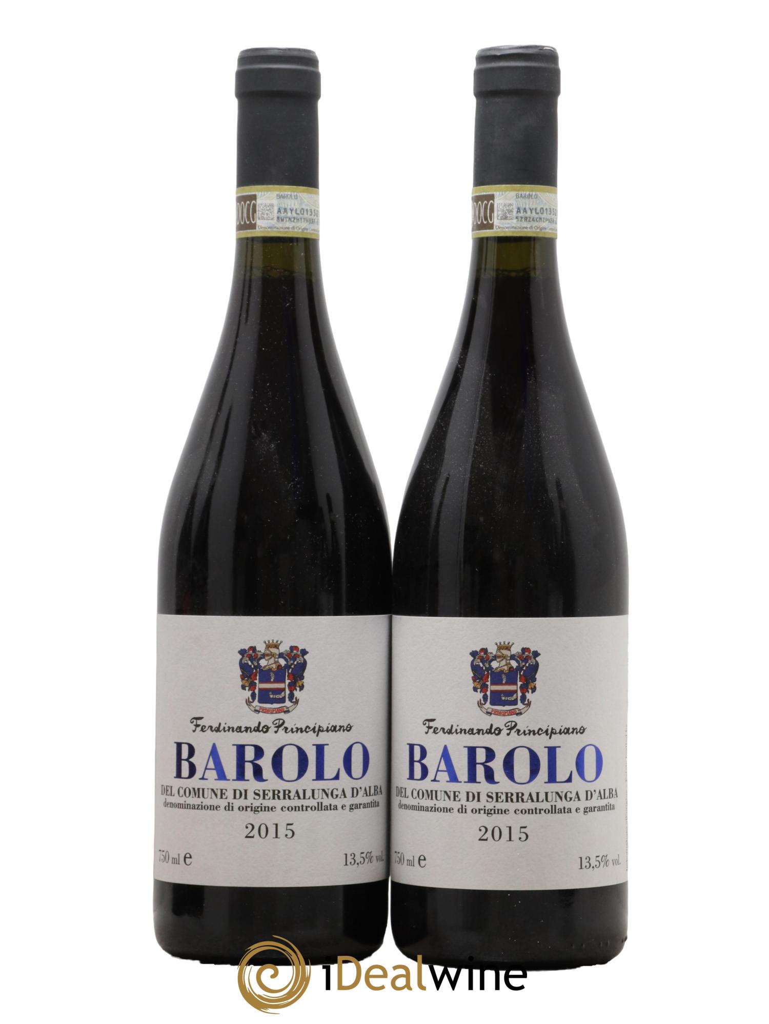 Barolo DOCG Ferdinando Principiano 2015 - Posten von 2 Flaschen - 0