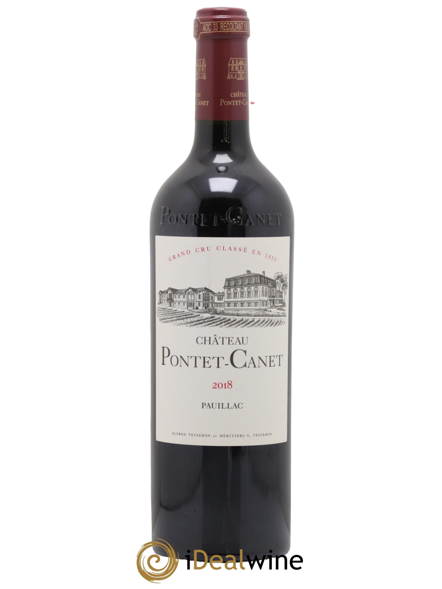 Château Pontet Canet 5ème Grand Cru Classé 2018 - Lot of 1 bottle - 0