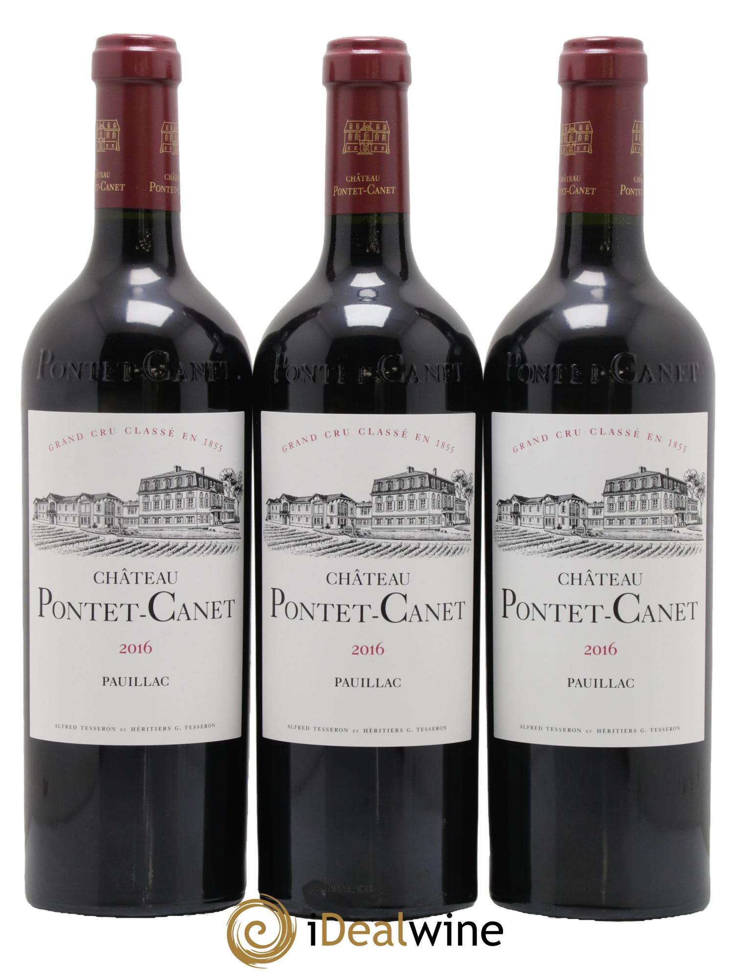 Château Pontet Canet 5ème Grand Cru Classé 2016 - Lotto di 6 bottiglie - 1