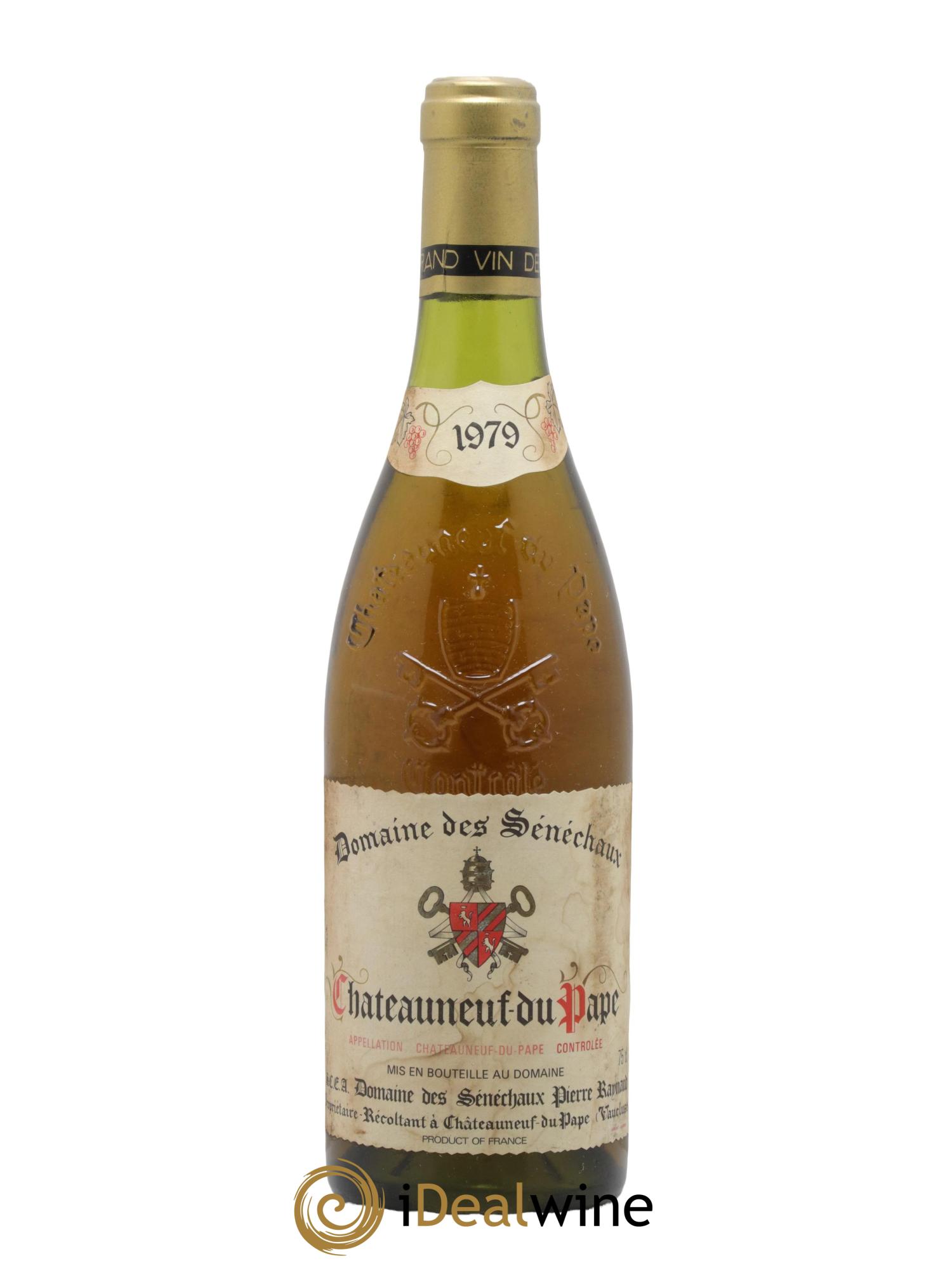 Châteauneuf-du-Pape Sénéchaux (Domaine des) Famille J-M. Cazès 1979 - Lot de 1 bouteille - 0