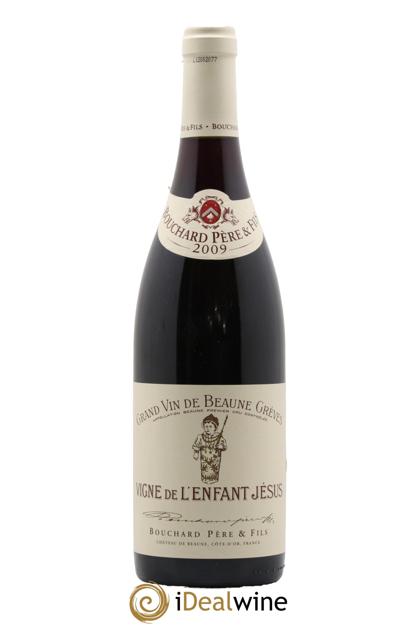 Beaune 1er Cru Grèves - Vigne de l'Enfant Jésus Bouchard Père & Fils 2009 - Posten von 1 Flasche - 0