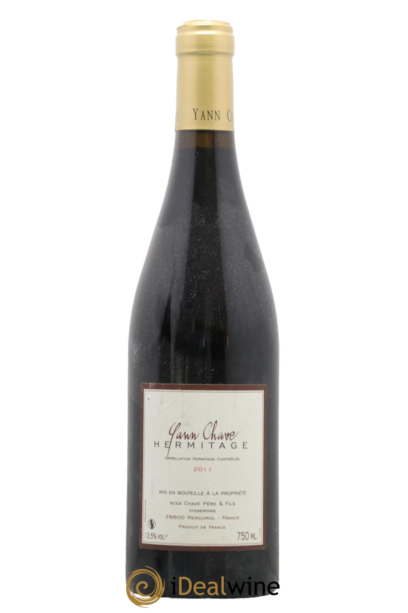 Hermitage Yann Chave 2011 - Lot de 1 bouteille - 0