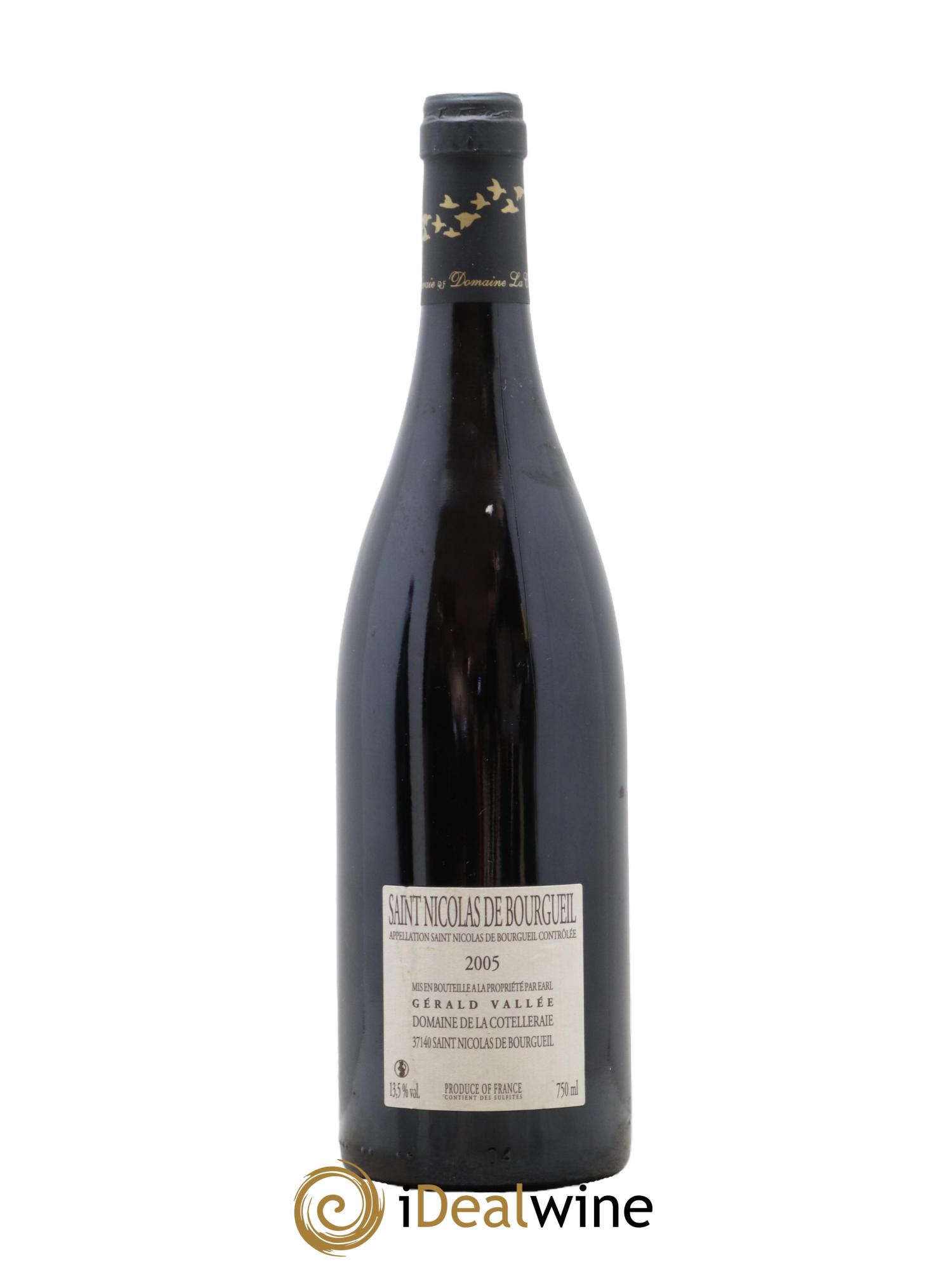 Saint-Nicolas de Bourgueil L'Envolée Gerald Vallée 2005 - Posten von 1 Flasche - 1