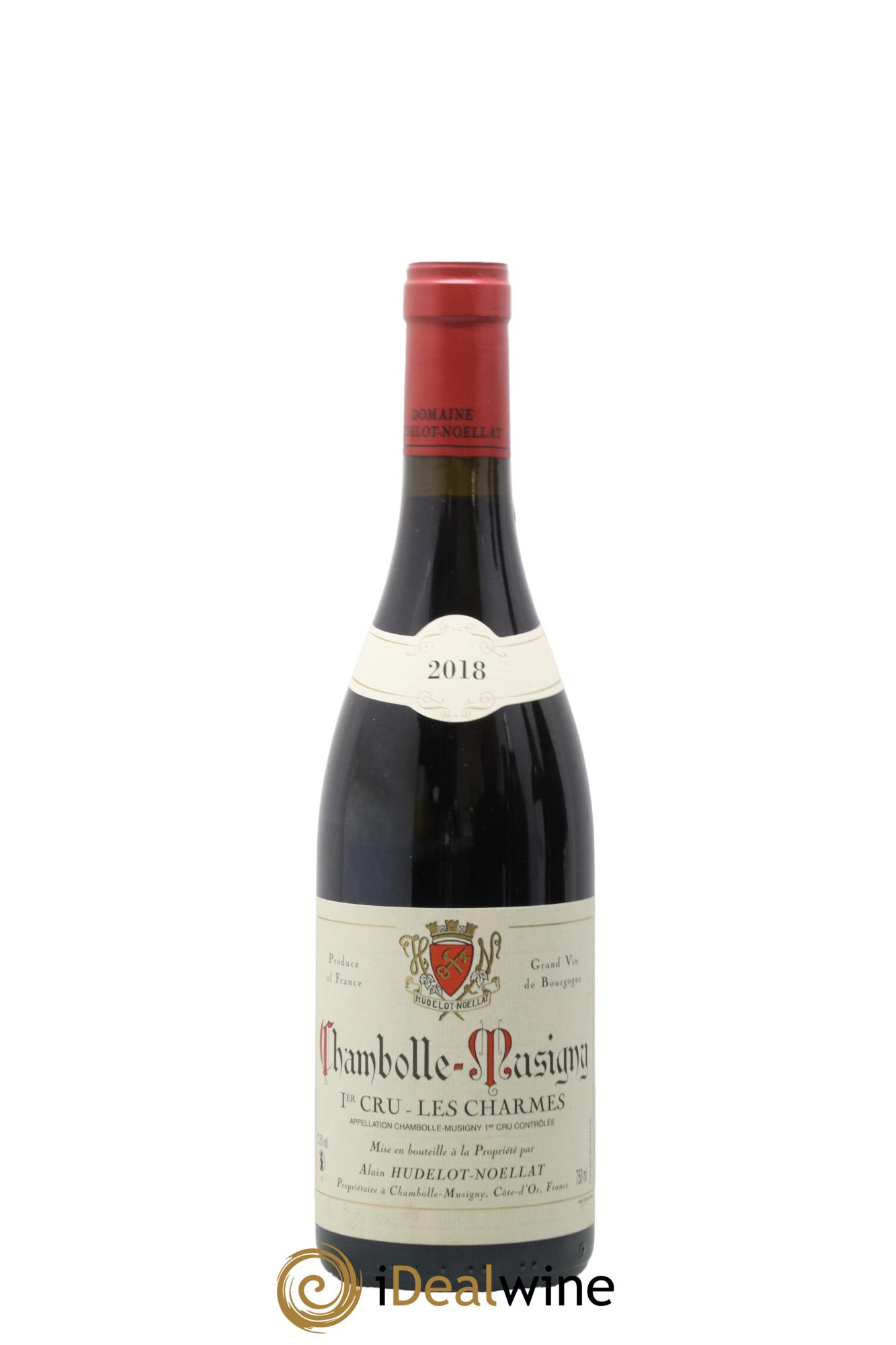 Chambolle-Musigny 1er Cru Les Charmes Hudelot-Noëllat 2018 - Posten von 1 Flasche - 0